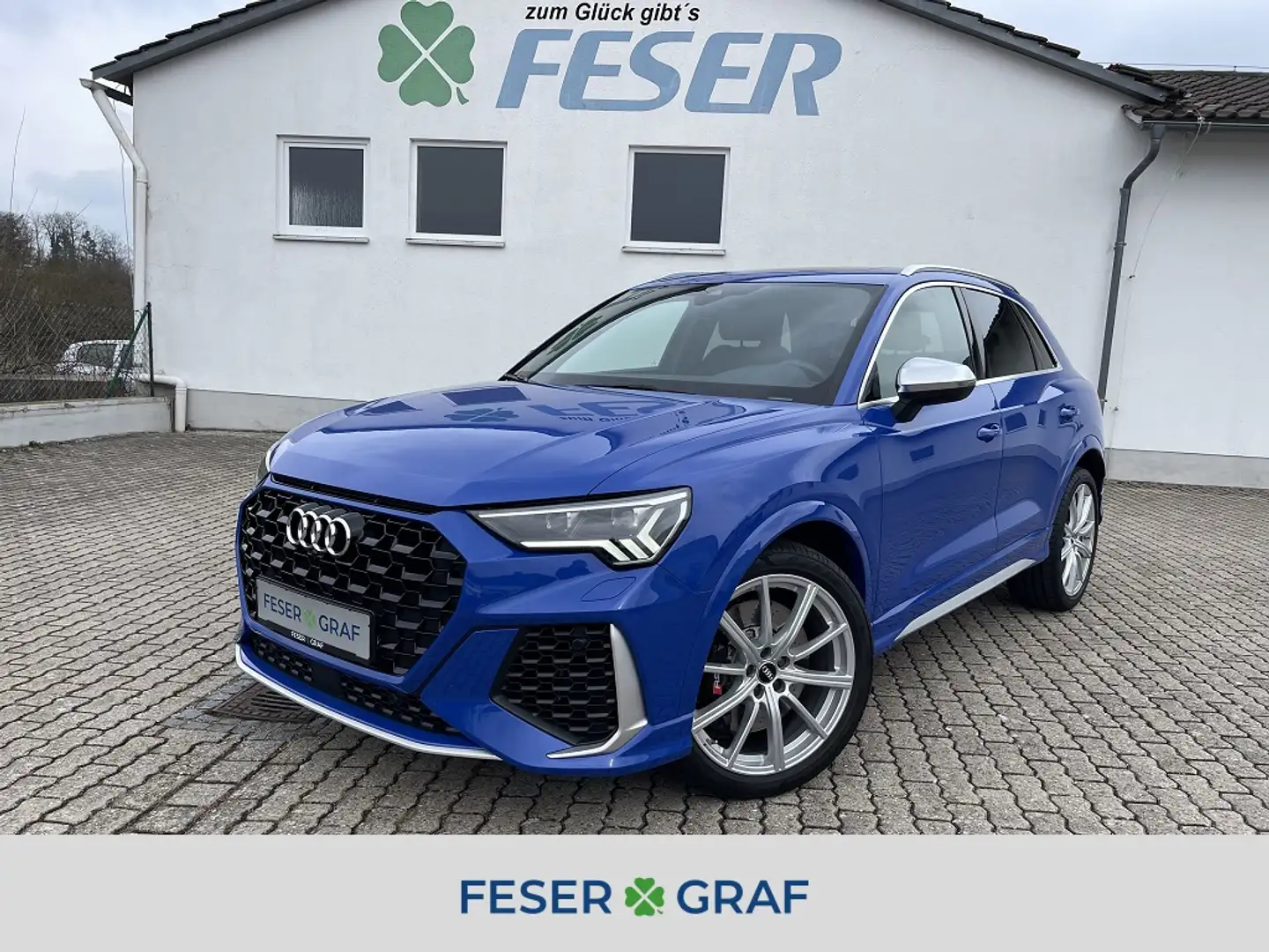 Audi RS Q3 2.5 TFSI Qu. S-Tronic AHK eHECK MATRIX Blau - 1