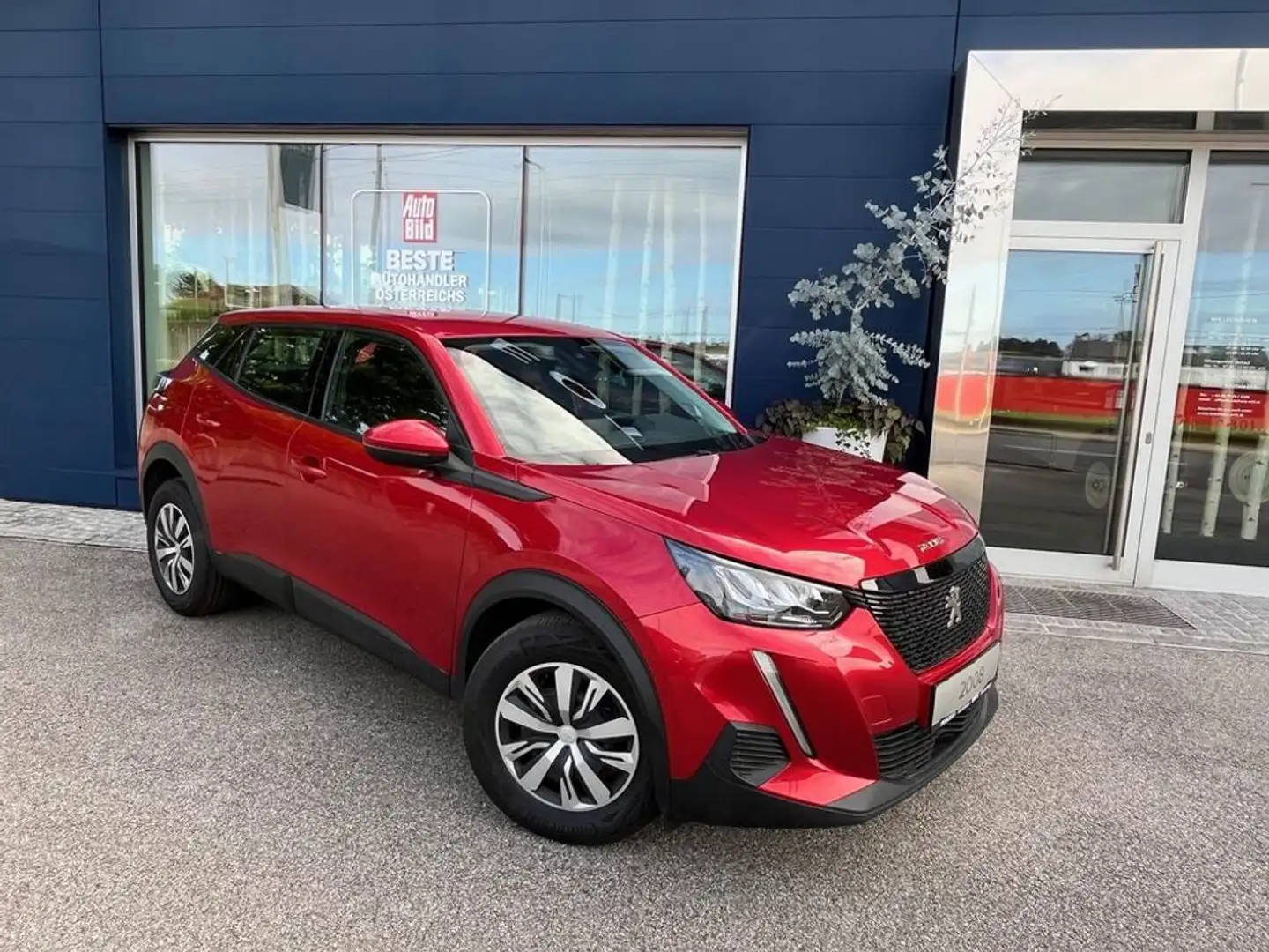 Peugeot 2008 Active BHDI100 Rückkamera Sitzheizung Rot - 1