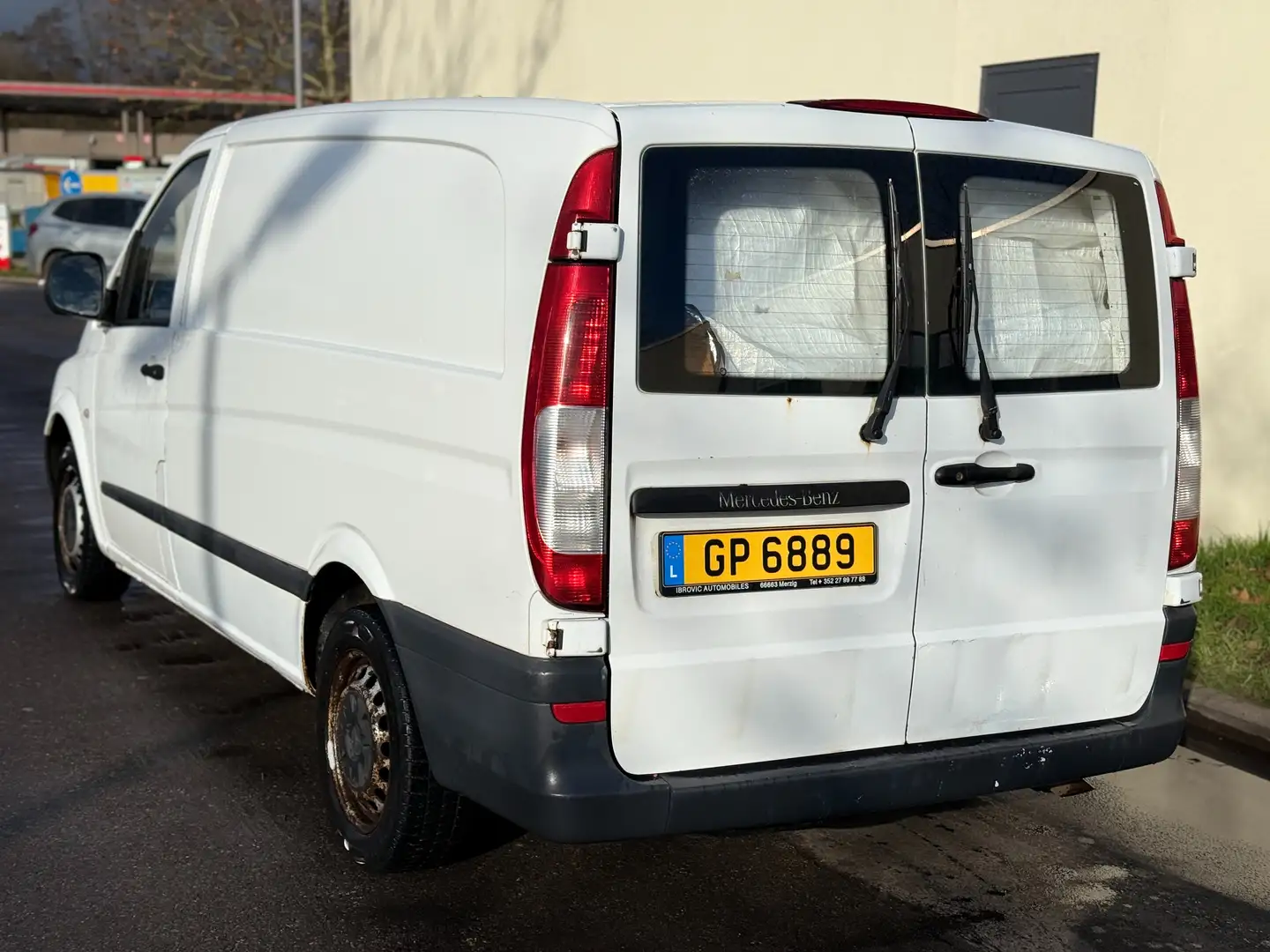 Mercedes-Benz Vito Vito 109 CDI Lang Blanc - 2