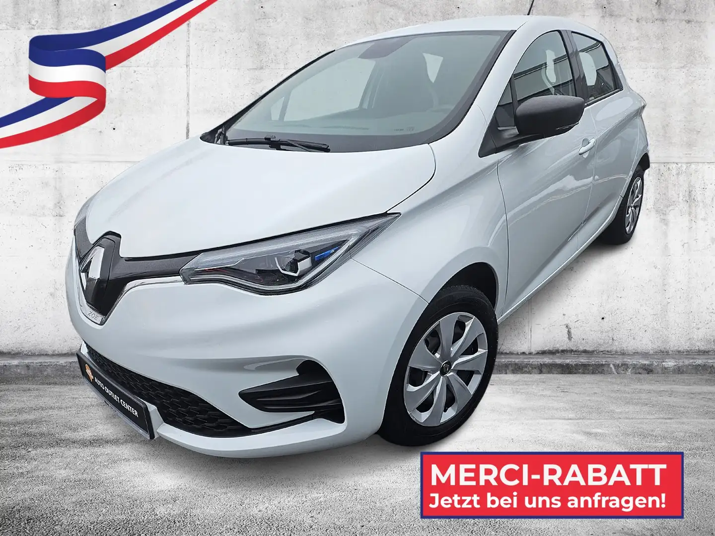 Renault ZOE Life ZE50 inkl. Batterie Life DAB LED Klima Weiß - 1