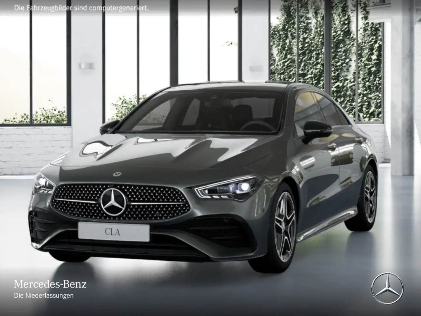 Mercedes-Benz CLA 200 AMG+NIGHT+PANO+360°+MULTIBEAM+TOTW+7G Grigio - 2
