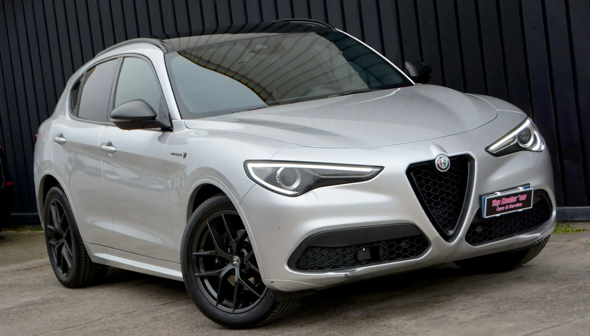 Alfa Romeo Stelvio 2.2 t Veloce Ti Q4 210cv auto * DOPPIO TETTO * Grigio - 2
