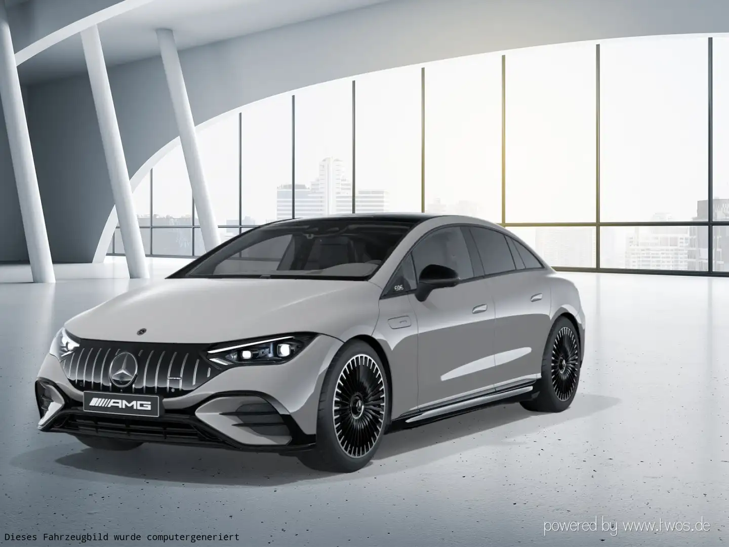 Mercedes-Benz EQE 43 EQE 43 AMG 4M Pano-Dach/Distronic/Kamera/Digital Grau - 2