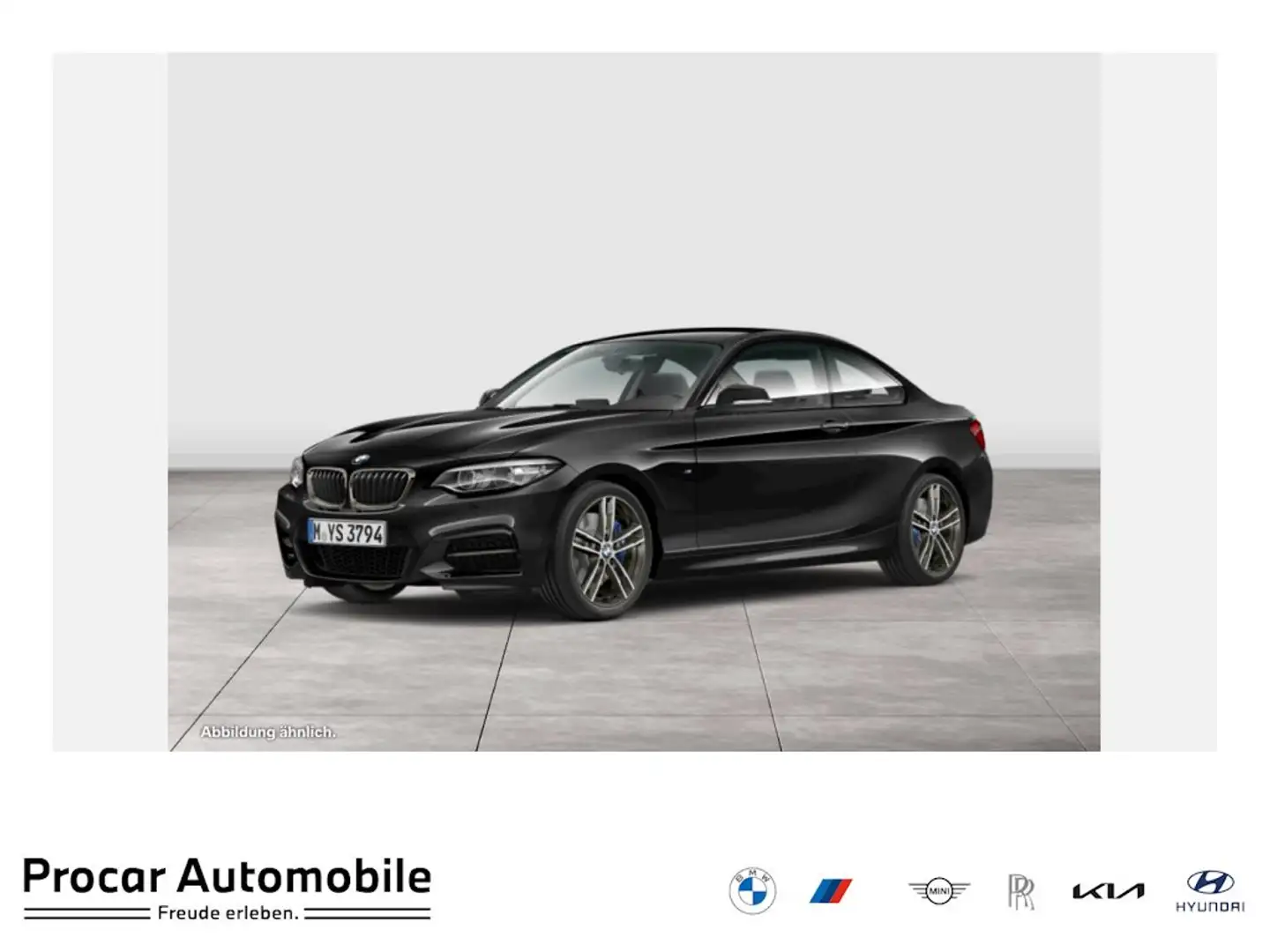 BMW 240 M240i NAVI+LED+PDC+TEMPOMAT+SHZ Schwarz - 1