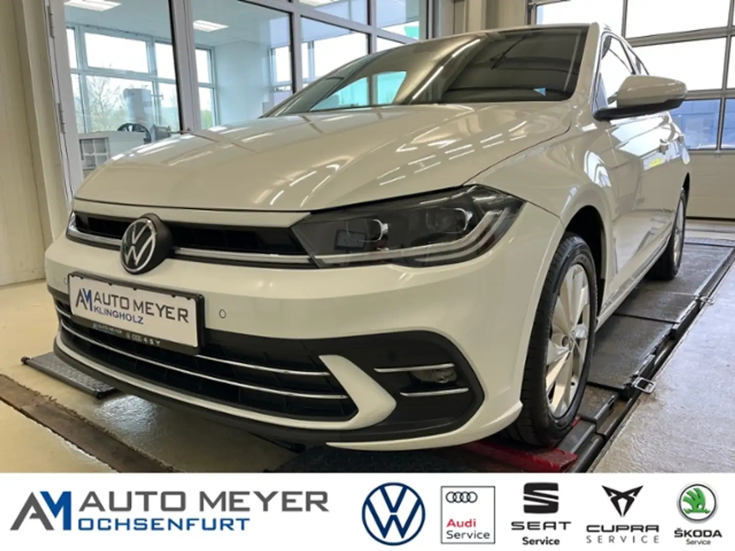 Volkswagen Polo Style 1.0 TSI 5-Gang Kamera Navi LED Bianco - 1