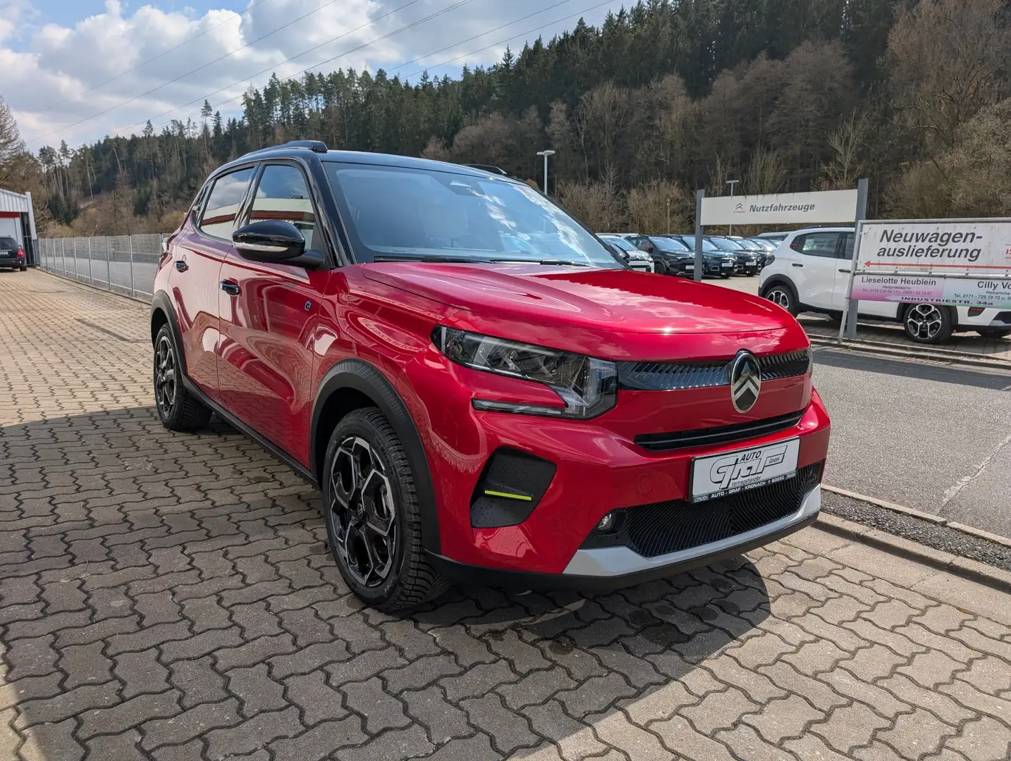 Citroen C3 Elektromotor 113 MAX *Winter Paket* *Allwetterreif Rosso - 2