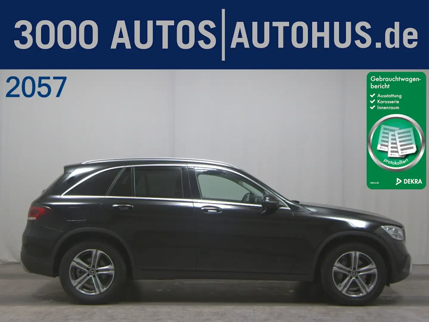 Mercedes-Benz GLC 200 4M Leder Navi LED Kamera Schwarz - 1