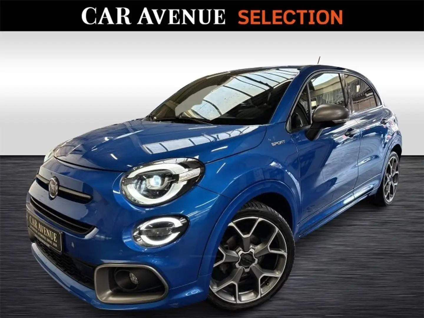 Fiat 500 X Sport Bleu - 1