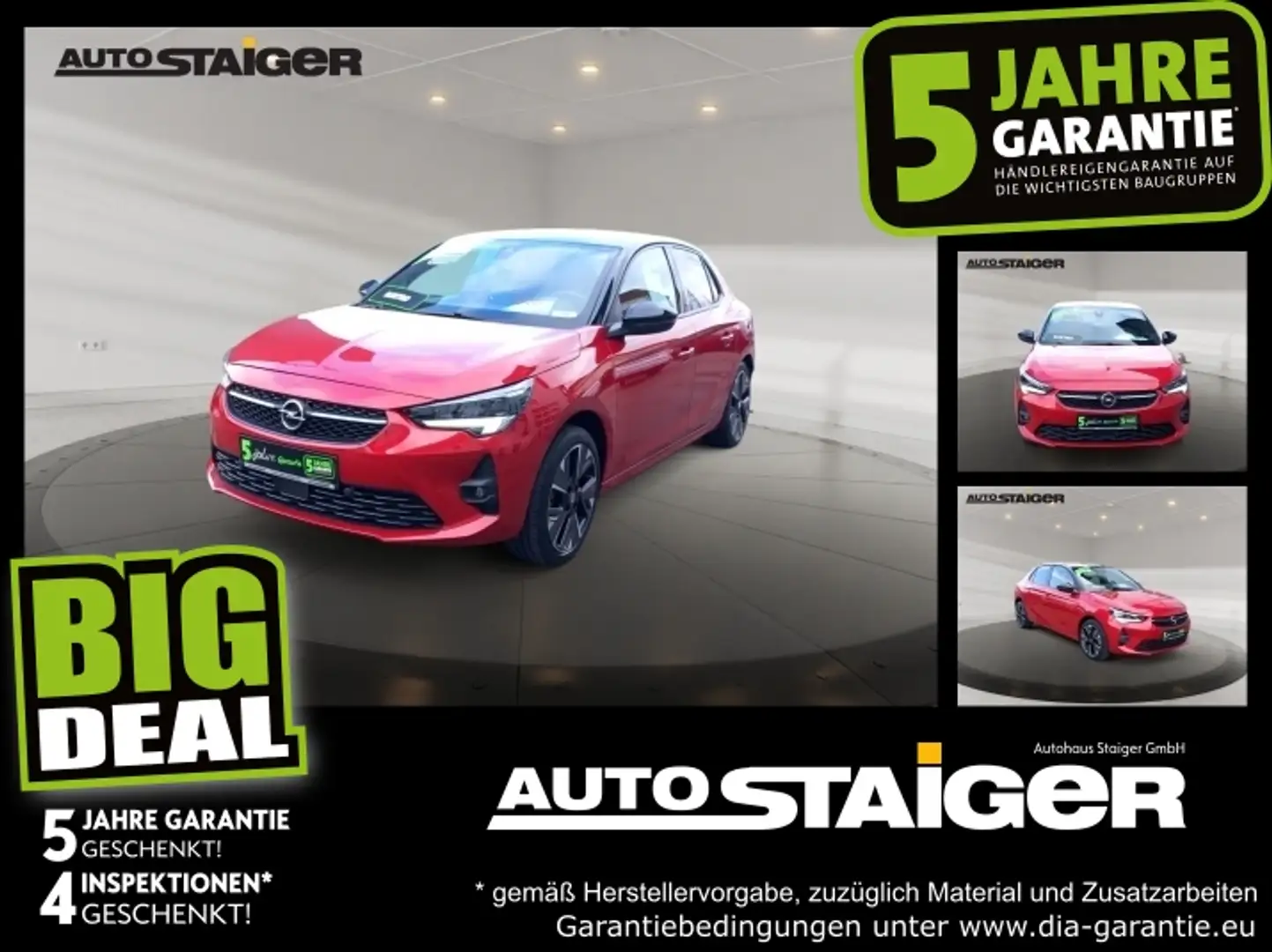 Opel Corsa F e GS Line Klimaautomatik, Alu, PDC, SHZ Rot - 1