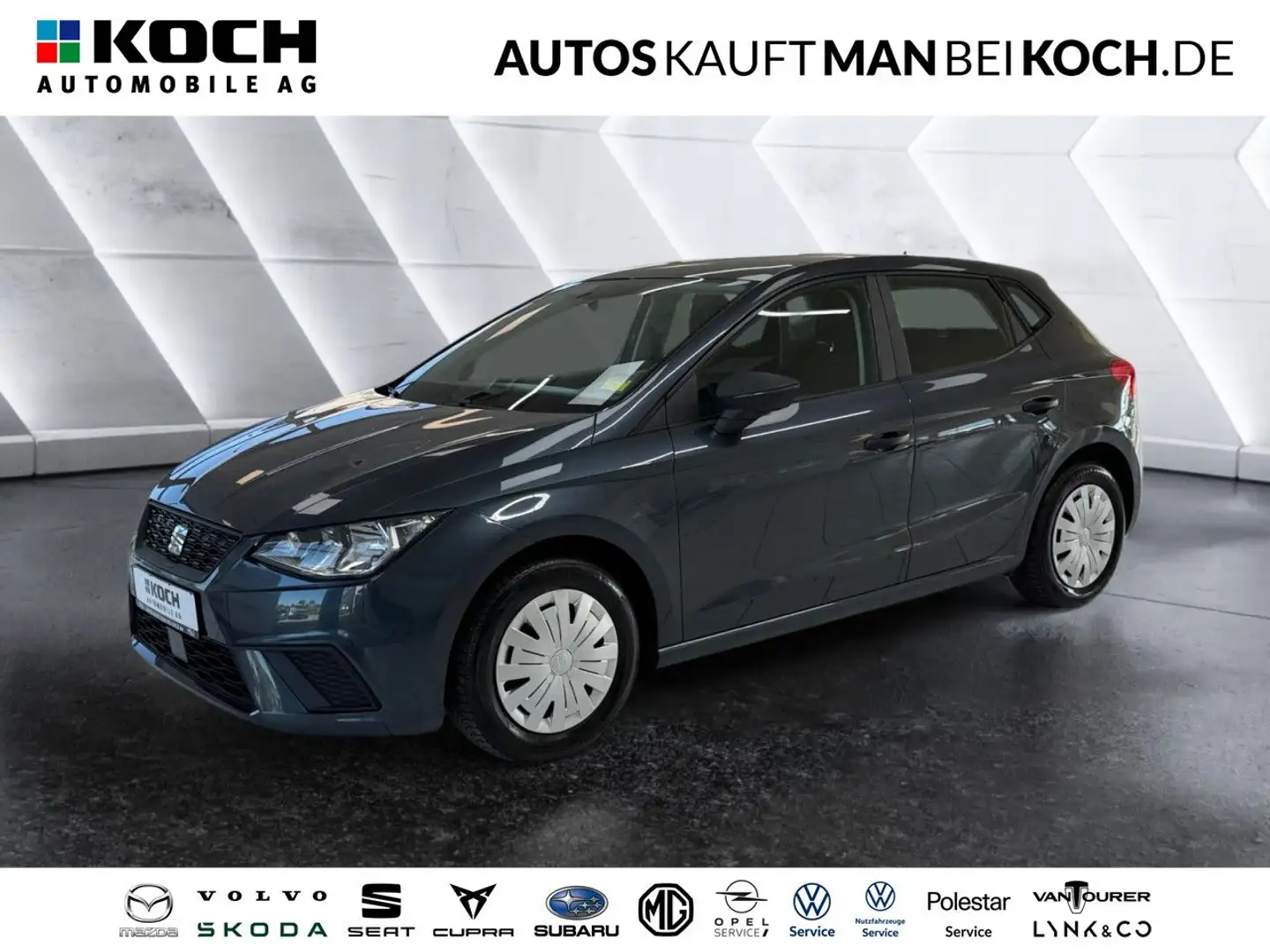 SEAT Ibiza 1.0 MPI Reference SHZ RADIO KLIMA ZV PDC Grigio - 1