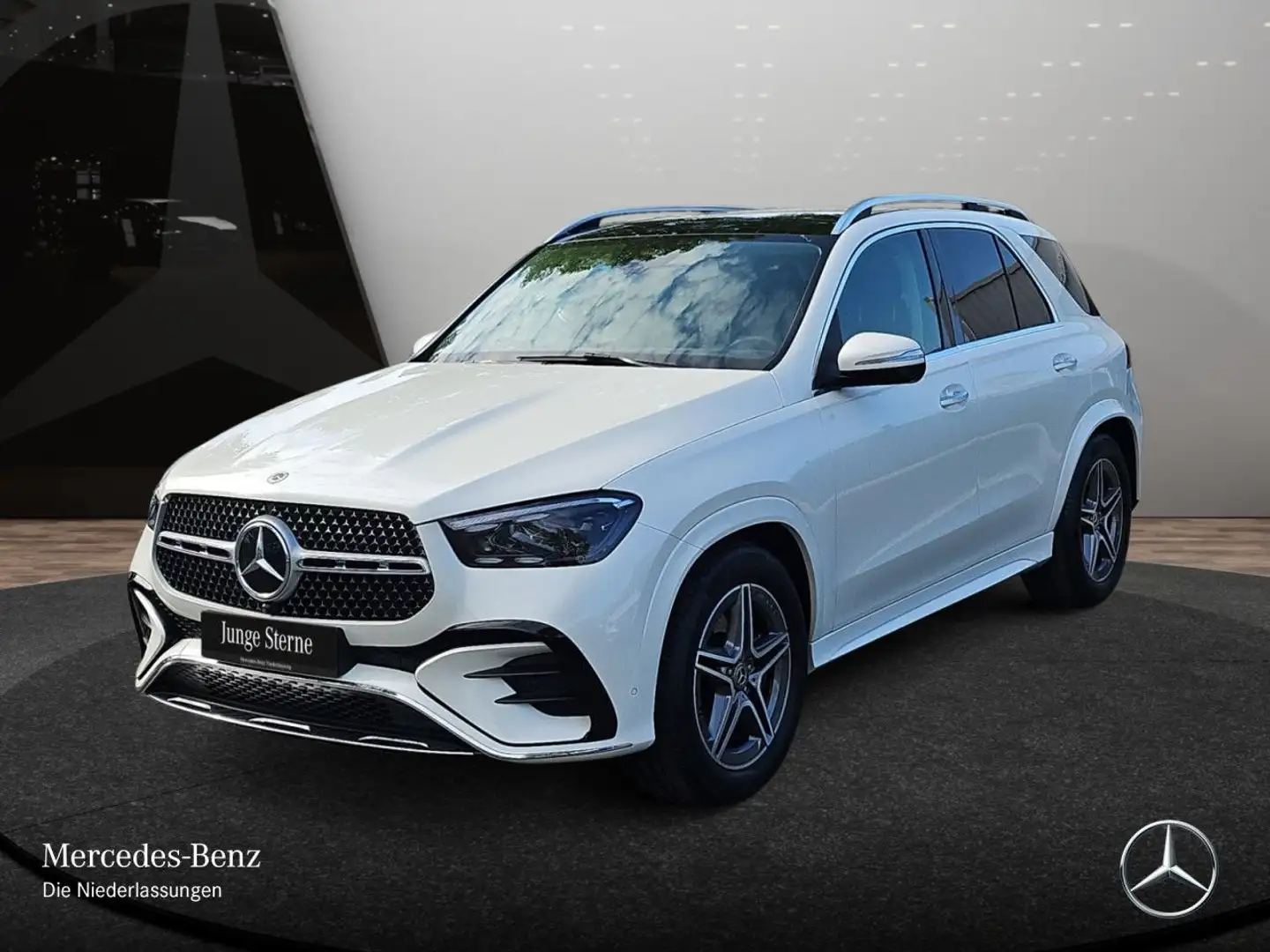 Mercedes-Benz GLE 450 d 4M AMG+PANO+360+MULTIBEAM+20"+HUD+SPUR Weiß - 2