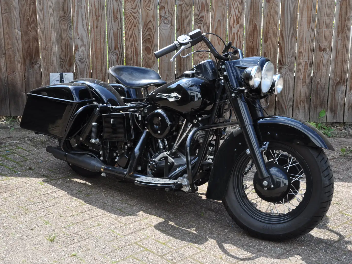 Harley-Davidson Electra Glide politie- en militaire uitvoering Zwart - 1