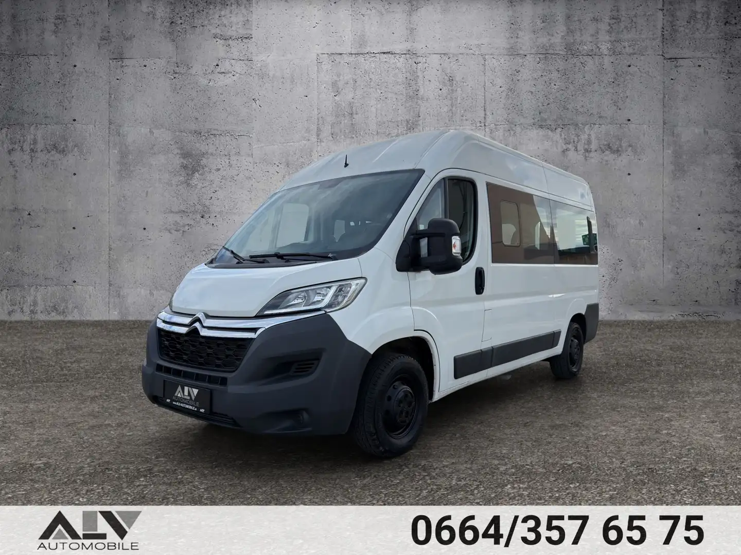 Citroen Jumper 33 L2H2 Live Blue-HDi 130 9-Sitzer Weiß - 2