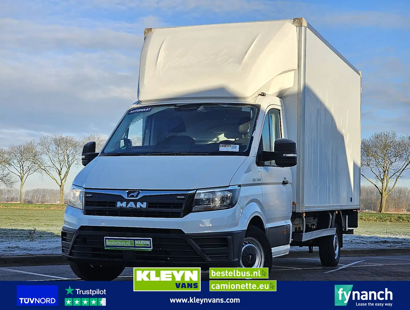 MAN TGE 3.180 ac automaat EURO6 Blanc - 1