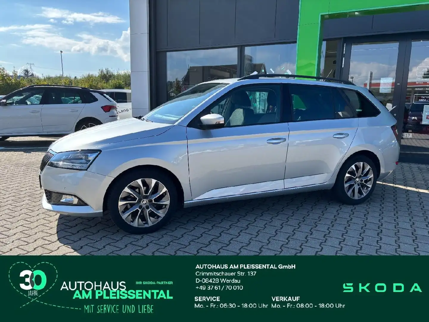 Skoda Fabia Best of NAVI*SHZ*LM*GARANTIE 2028 Gris - 1