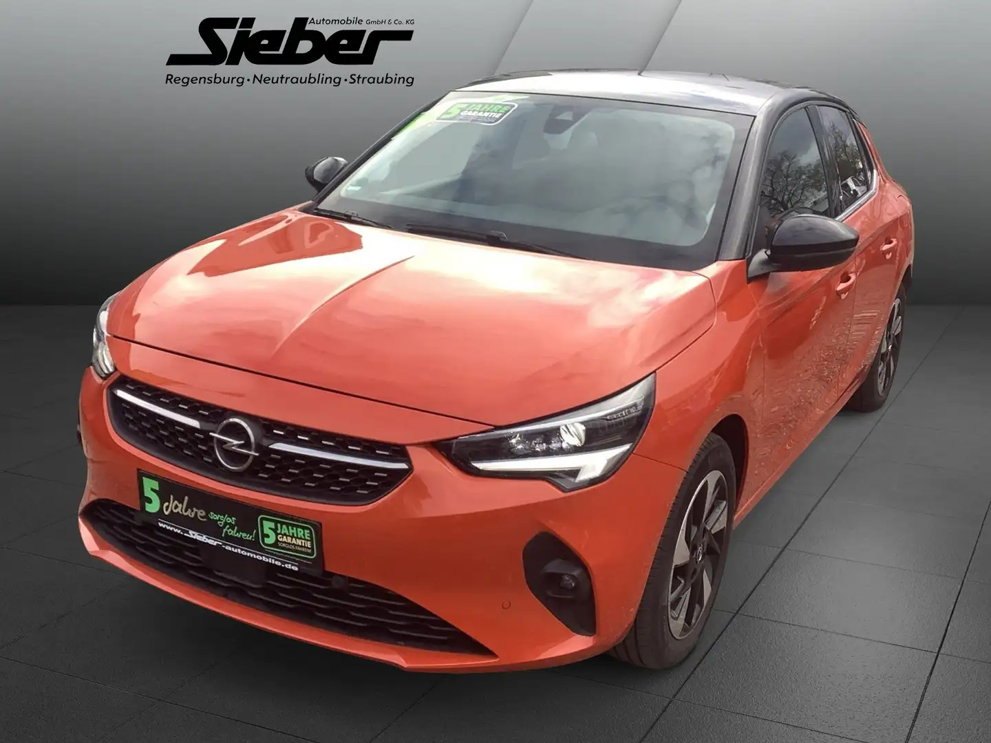 Opel Corsa e Elegance *Navi*Sitzheiz*Lenkradheiz*LED* Orange - 2
