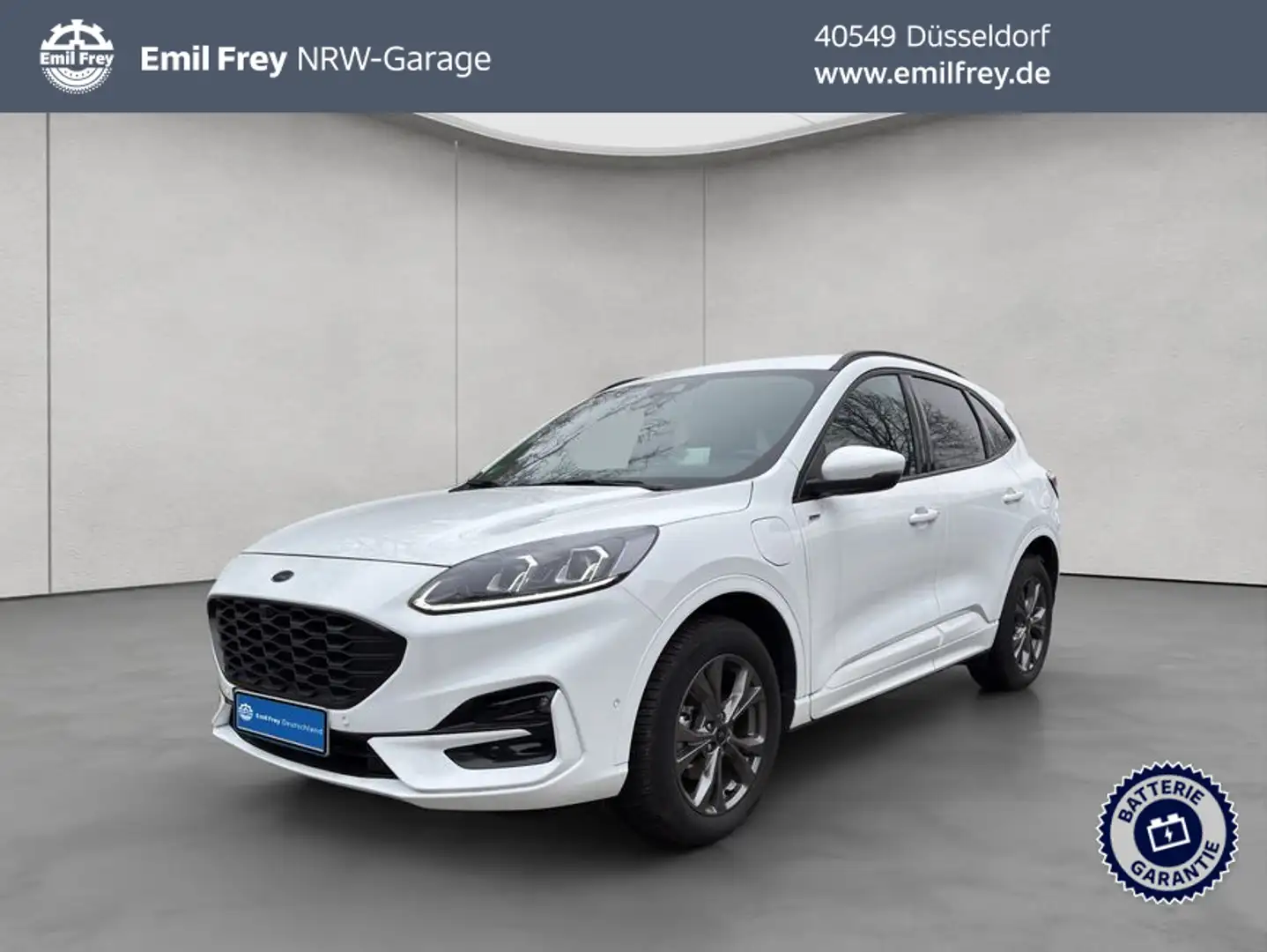 Ford Kuga ST-LINE 2.5 Duratec PHEV NAVI+LED+AHK+SHZ+PDC Weiß - 1