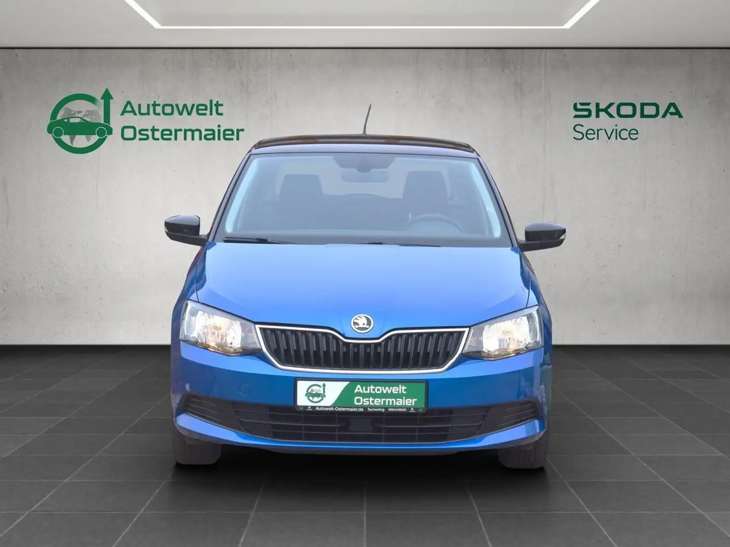 Skoda Fabia 1.0 TSI Clever*Climatic*Navi* Blau - 2