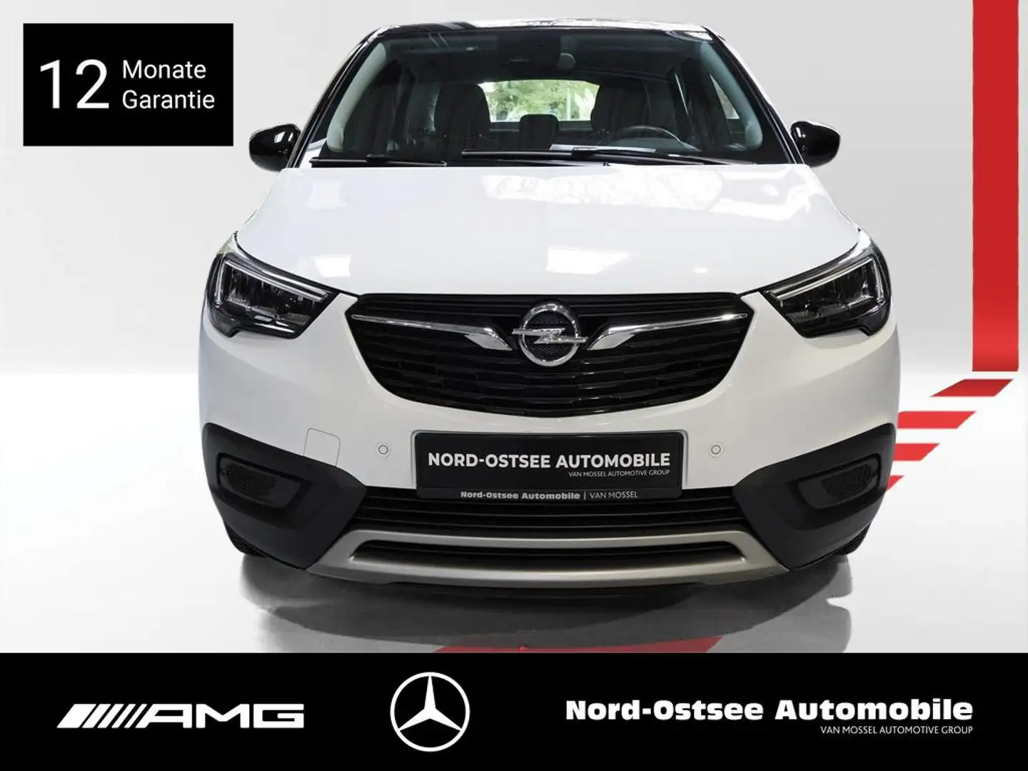 Opel Crossland X OPEL 1.2 TURBO 2020 NAVI AMBIENTE Weiß - 1