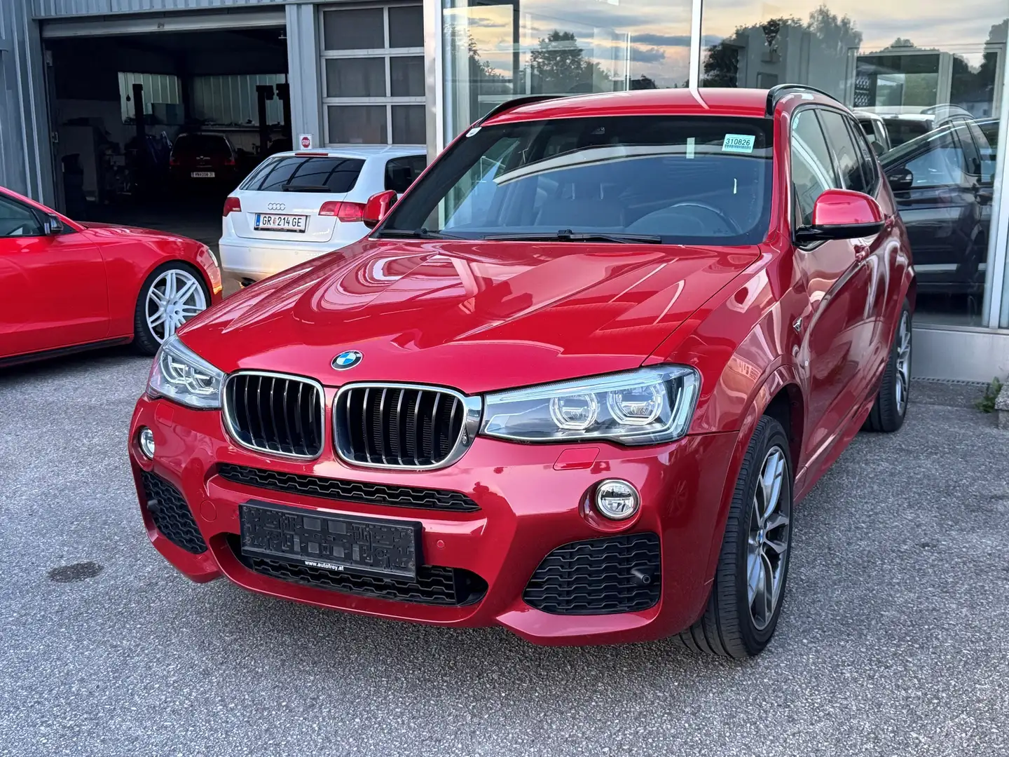 BMW X3 X3 xDrive 20d Aut. M-Paket Rot - 1
