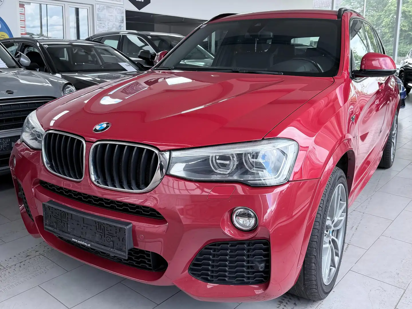 BMW X3 X3 xDrive 20d Aut. M-Paket Rot - 2