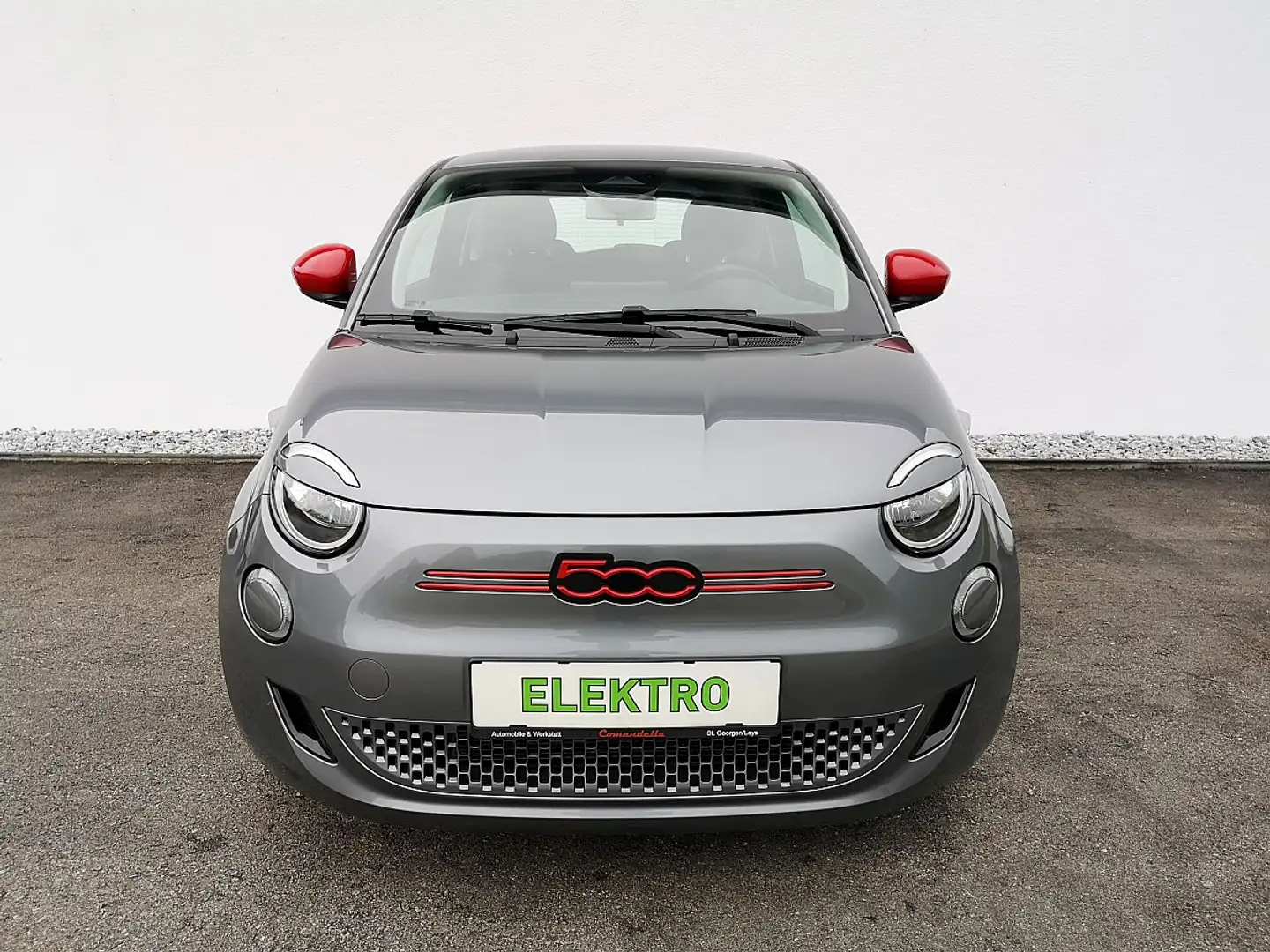 Fiat 500e 500 Elektro Red Edition 42 kWh Gris - 2