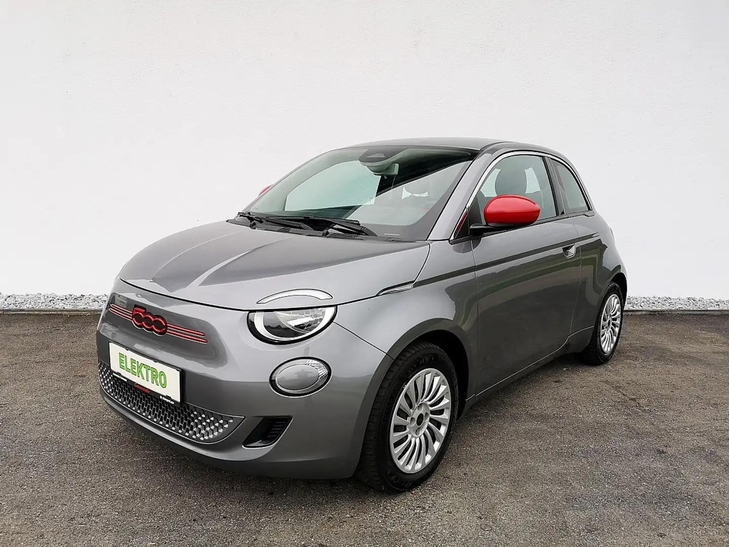Fiat 500e 500 Elektro Red Edition 42 kWh Gris - 1