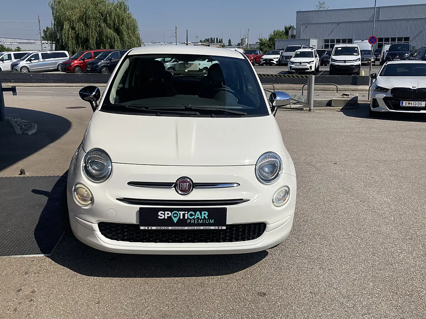 Fiat 500 1,2 69 Mirror Weiß - 2