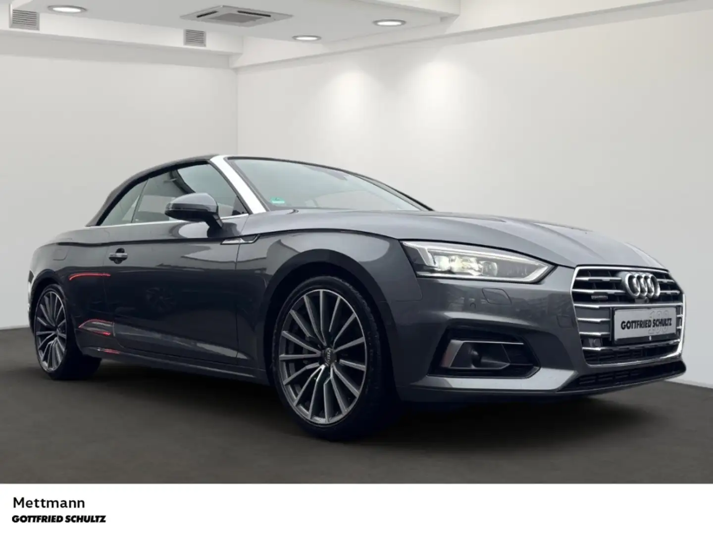 Audi A5 Cabr. 45 TFSI Sport S-tronic LED NAVI AHK B O KAME Grau - 1