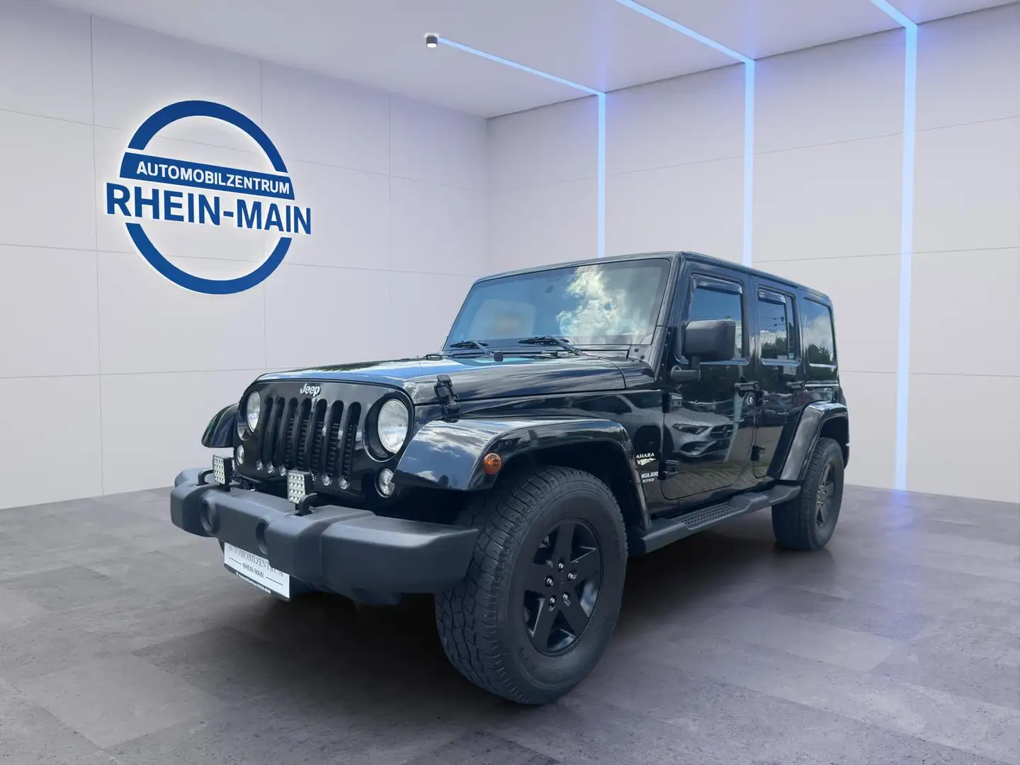 Jeep Wrangler SAHARA/ BLACK EDT./LEDER/AUTOMATIK/LED/AHK Schwarz - 1