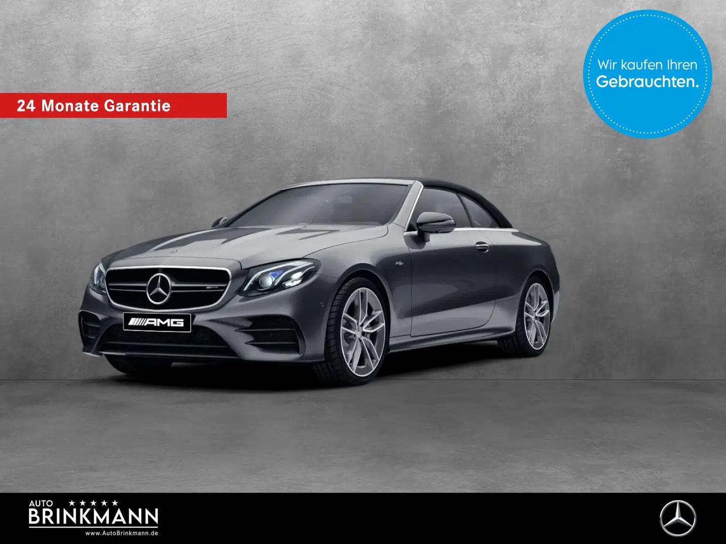 Mercedes-Benz E 53 AMG E 53 AMG 4MATIC+ Cabriolet Comand/Navi Gris - 1