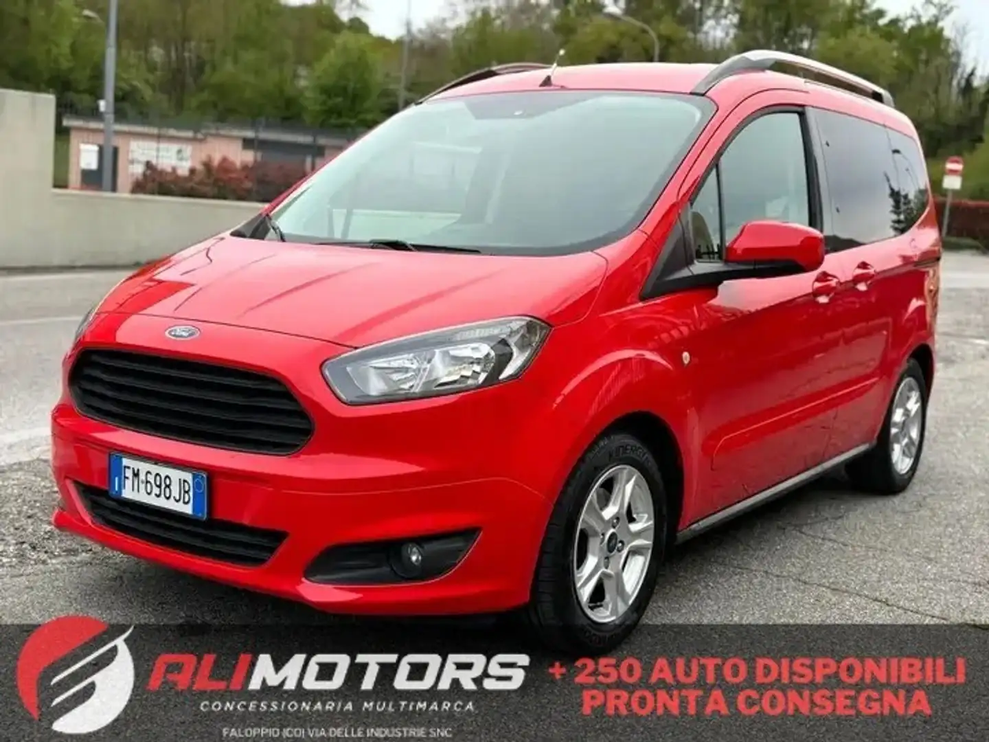 Ford Tourneo Courier Tourneo Courier 1.0 EcoBoost 100 CV Plus Red - 1