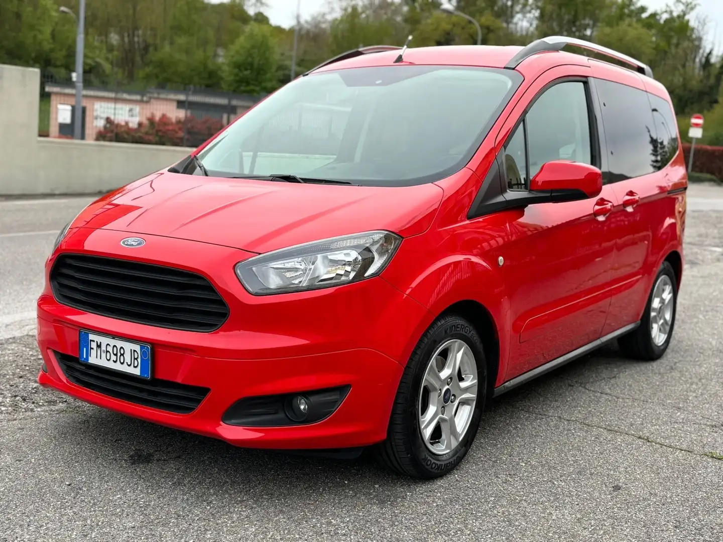 Ford Tourneo Courier Tourneo Courier 1.0 EcoBoost 100 CV Plus Rosso - 2