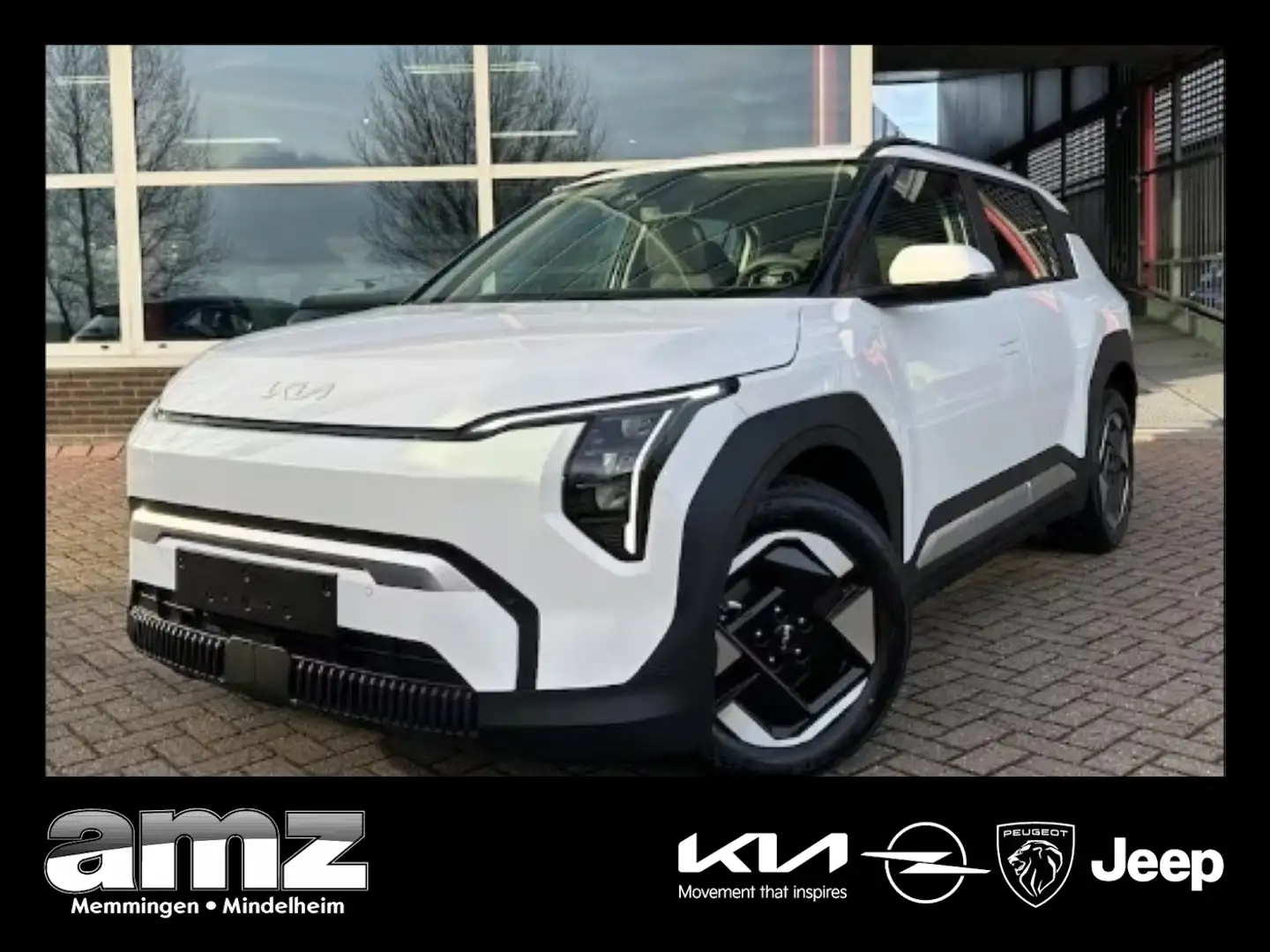 Kia EV3 58,3 kWh FWD AIR Spurhalteassistent*Navi Alb - 1