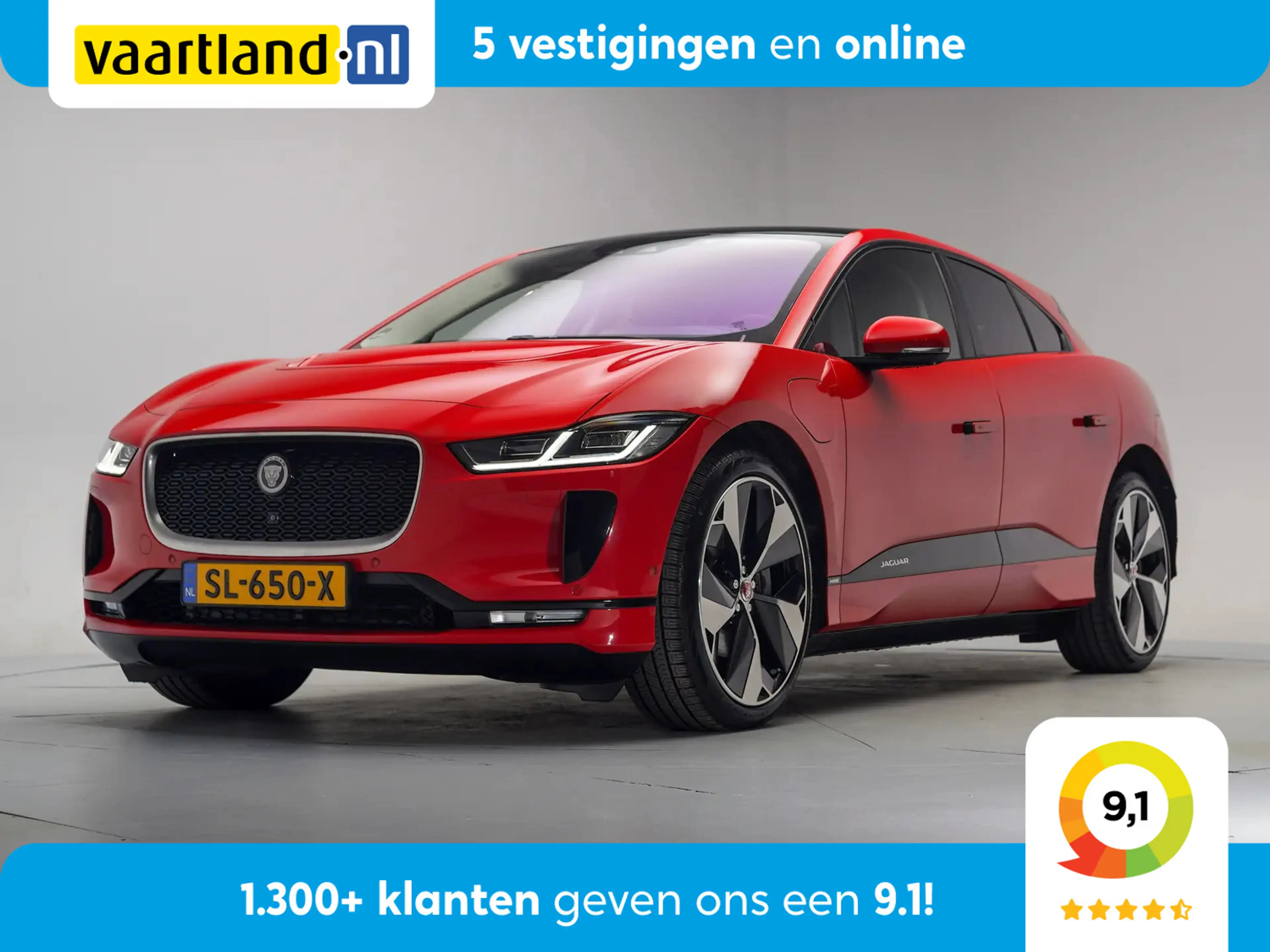 Jaguar I-Pace EV400 First Ed. [ Camera Stoelverwarming Panoramad