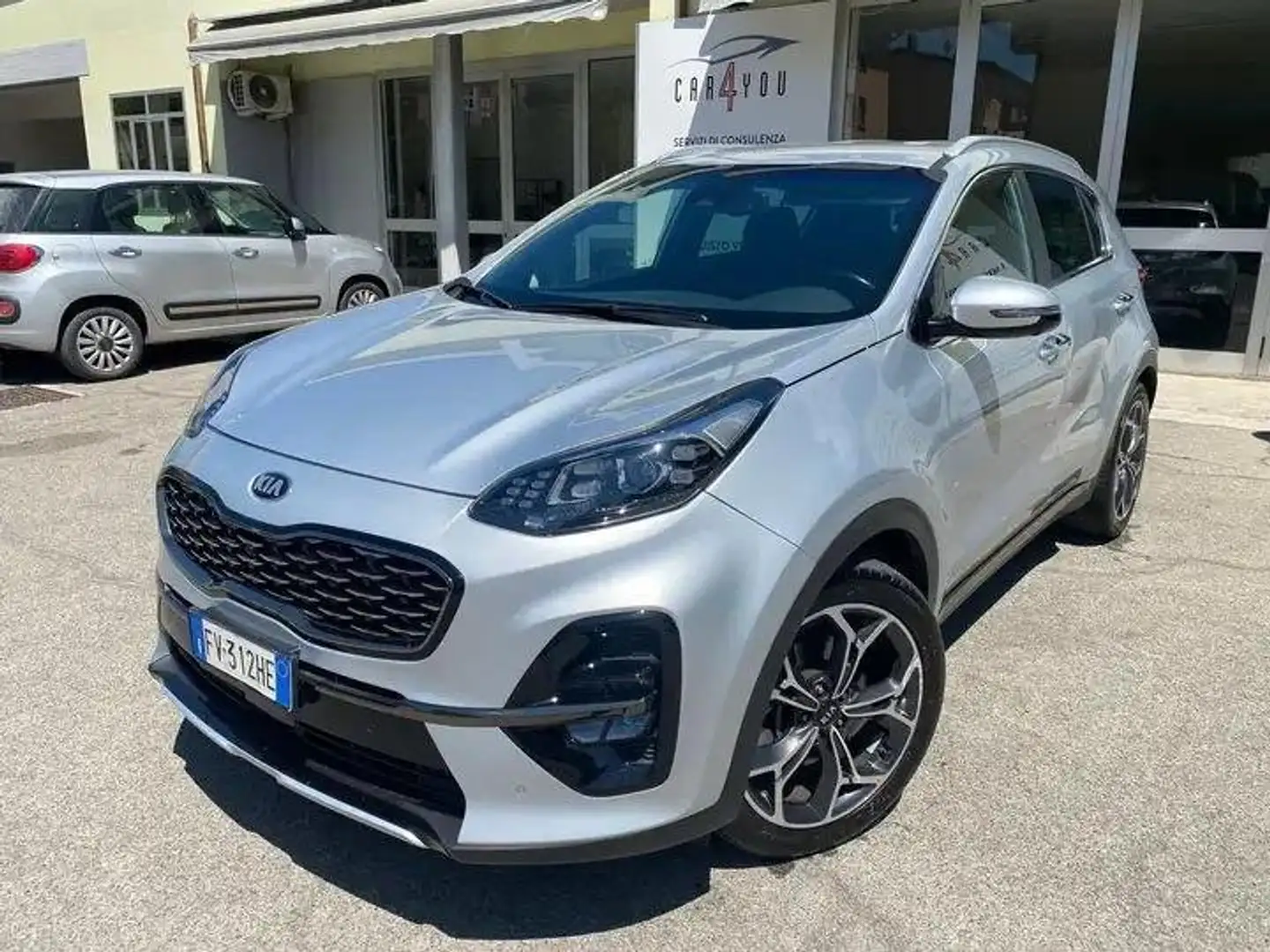 Kia Sportage 1.6 crdi GT Line 4x4 136cv FULL LED CAMERA 360 Argento - 1
