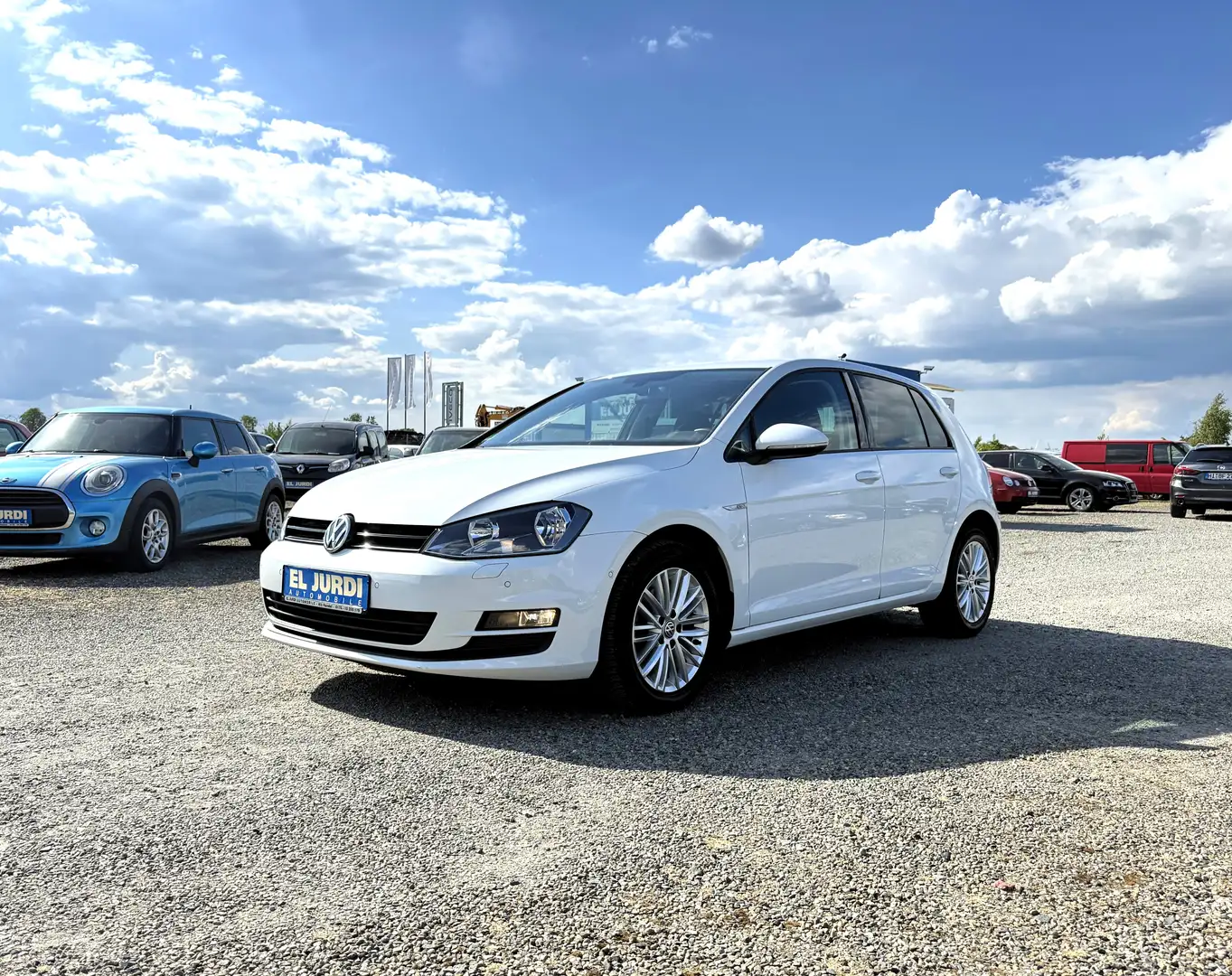 Volkswagen Golf VII Cup BMT *1. Hand* Gepflegt *82tKm*Scheckheft* Weiß - 1