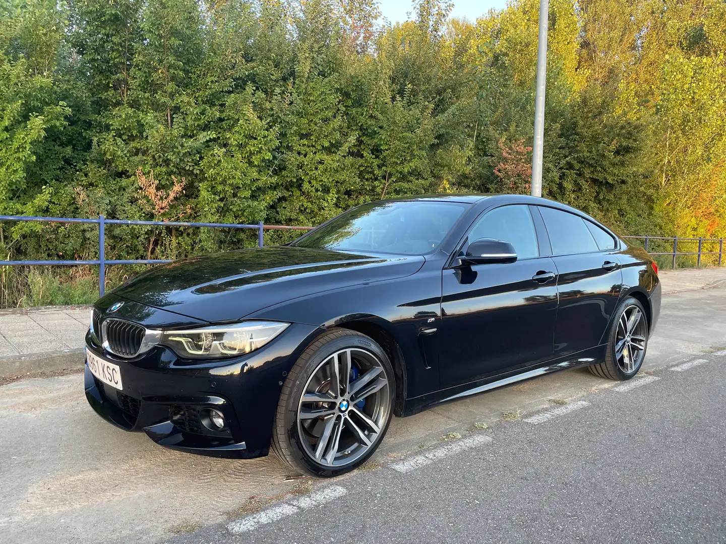 BMW 420 420dA Gran Coupé xDrive (4.75) M sport Negro - 1