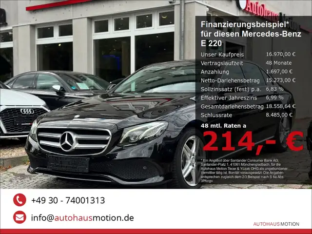 2017 Mercedes-Benz E-Class in Black for sale
