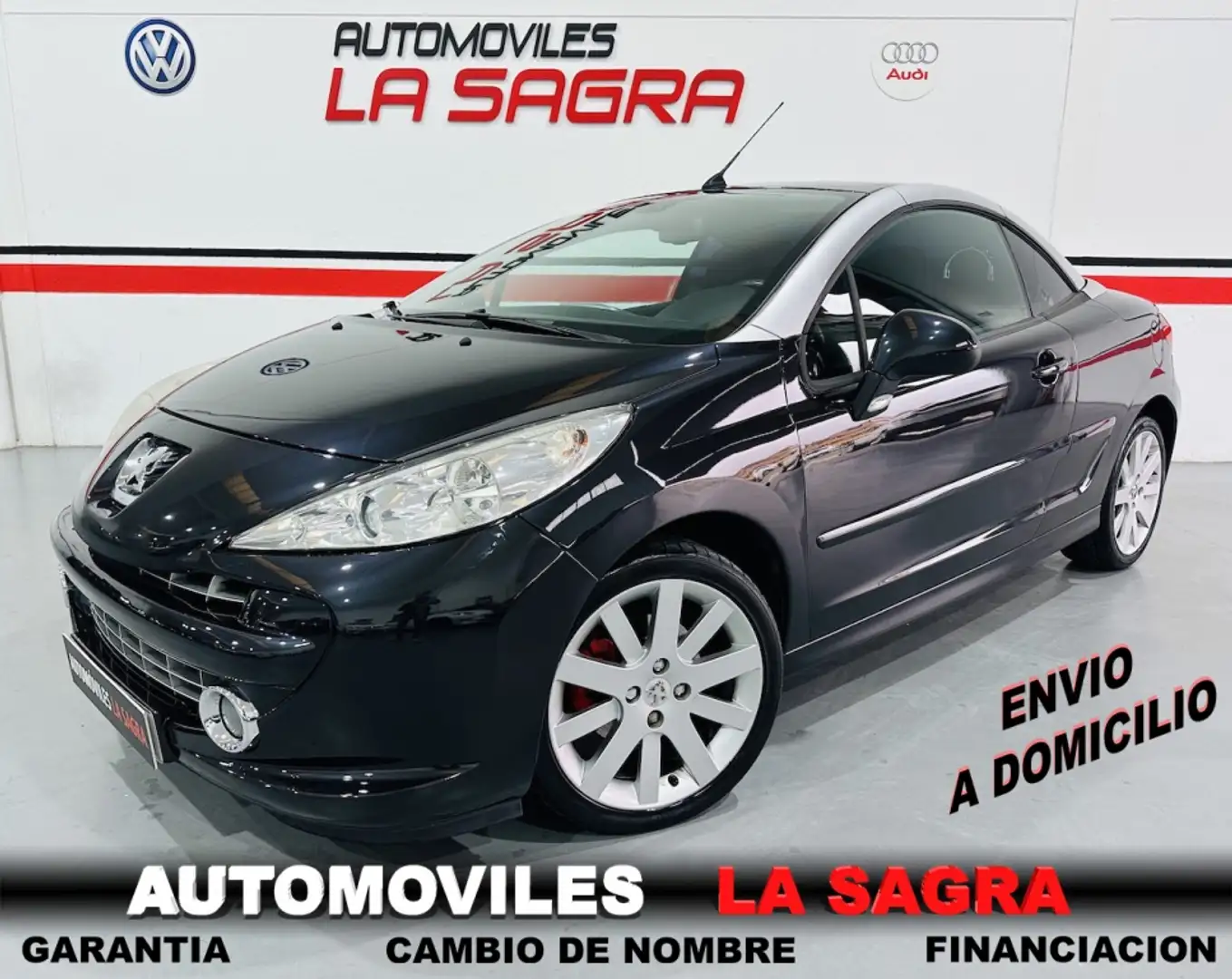 Peugeot 207 CC 1.6 THP Sport 150 Negro - 1