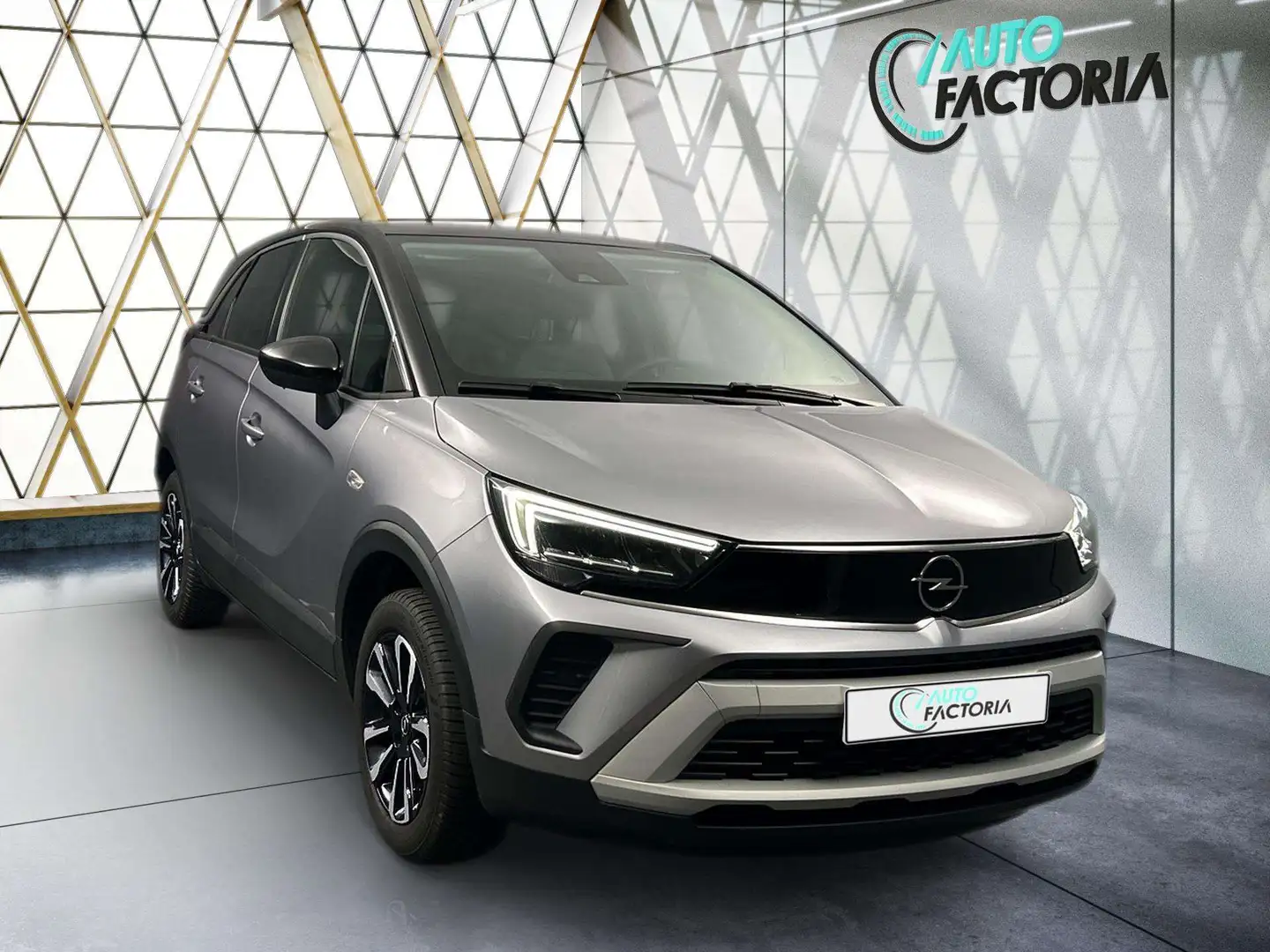 Opel Crossland X -46% 1.2 TURBO 130CV+MIRRORLINK+OPTIONS Gris - 2