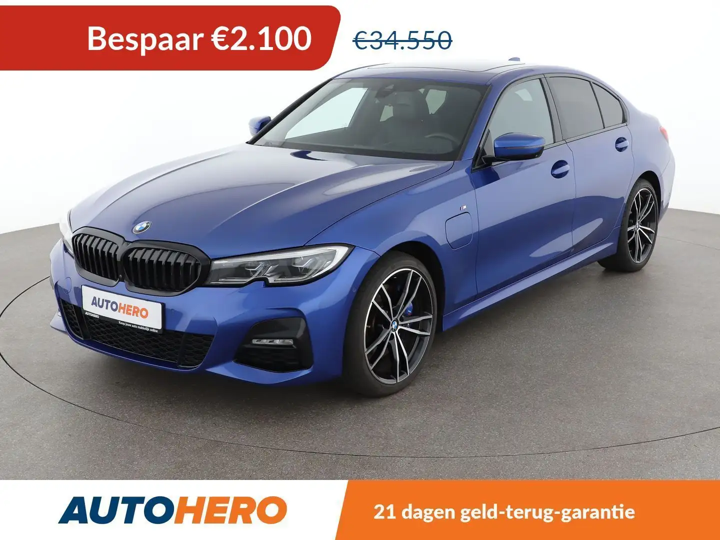 BMW 330 330e M Sport Bleu - 1