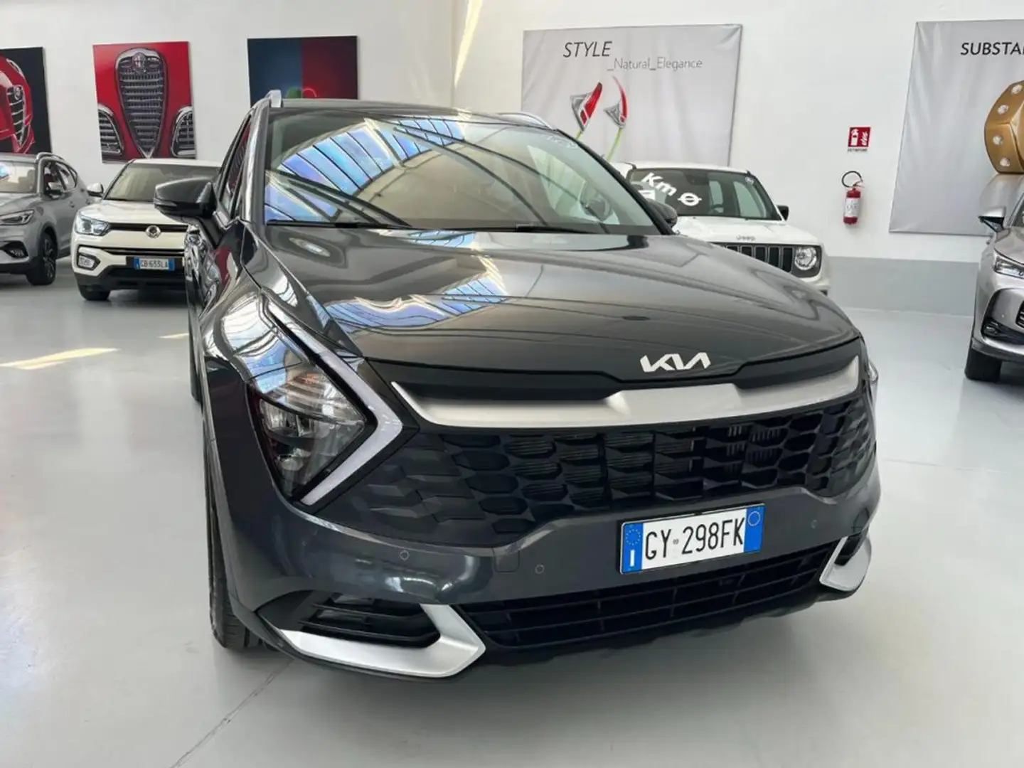 Kia Sportage 1.6 TGDi GPL Style gpl casa madre Grijs - 2
