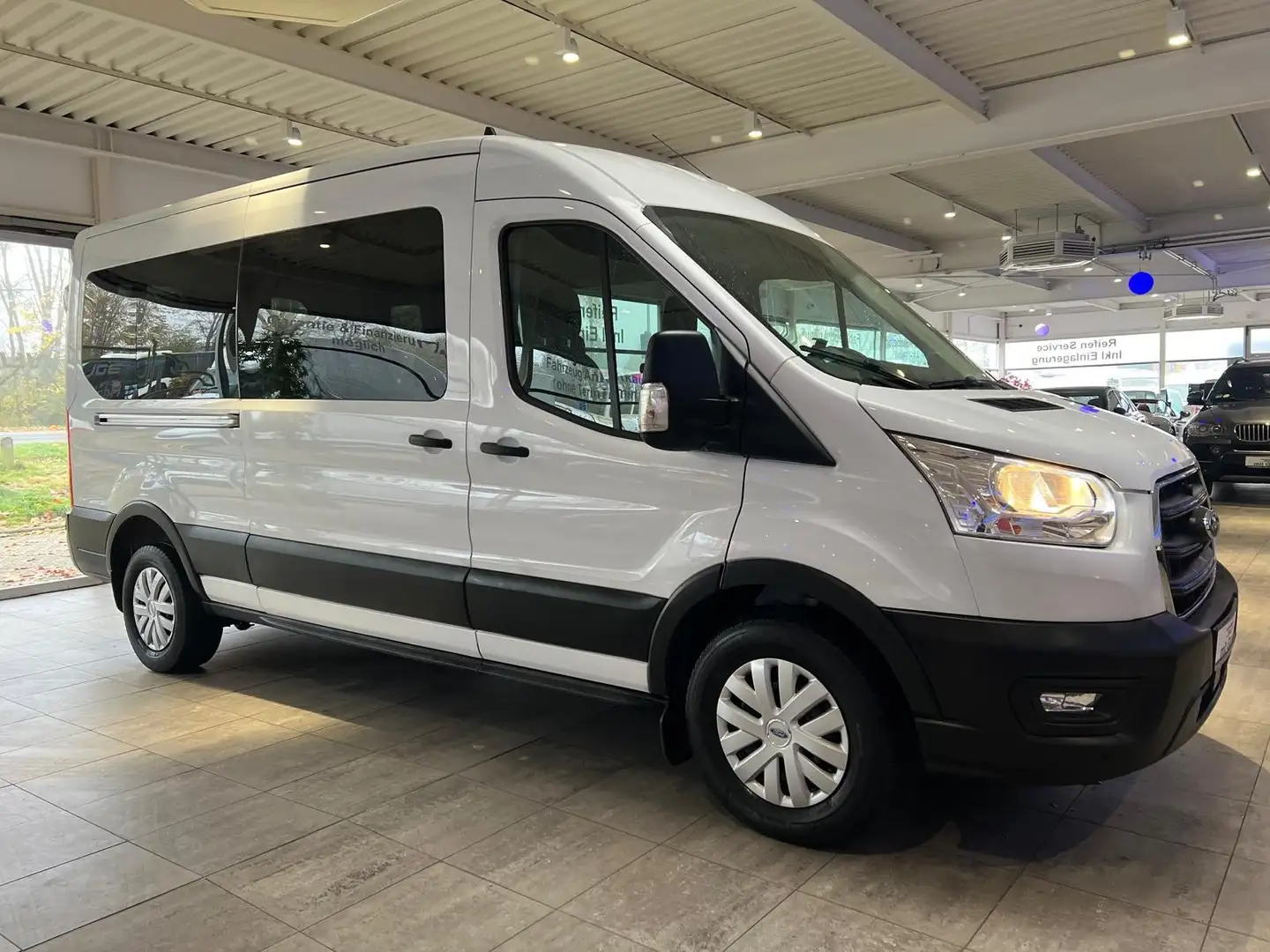 Ford Transit L3-H2*Hoch+Lang*8-Sitzer*Garantie* Blanc - 2