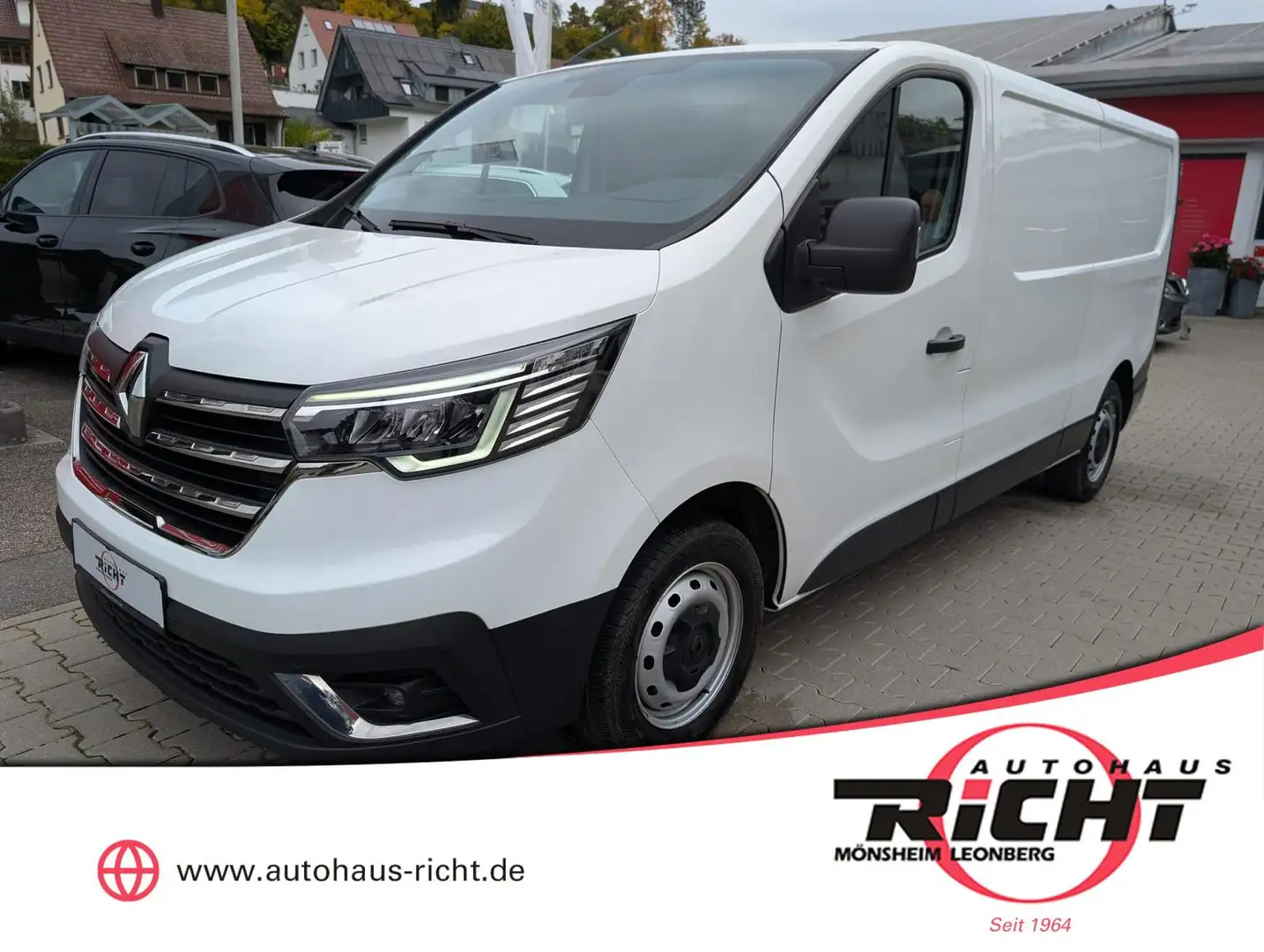 Renault Trafic 2.0dCi L2H1 3,0t Holz LED PDC Klima Weiß - 1