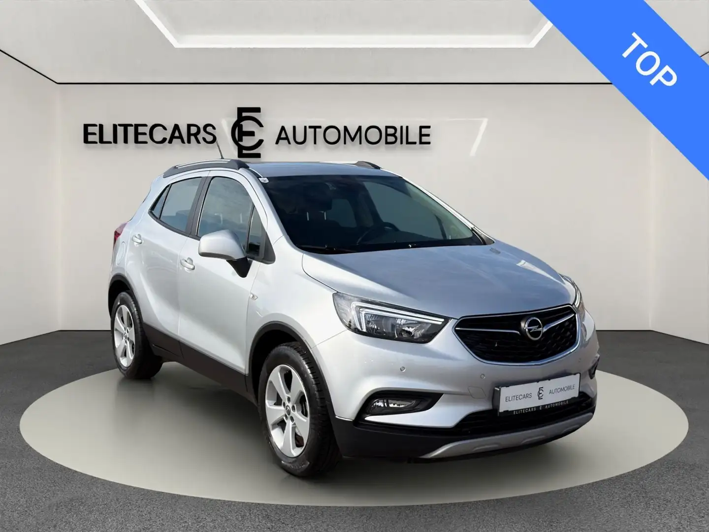 Opel Mokka X 1.6 CDTI EDITION / ANHÄNGERKUPPLUNG / TOP ZUSTA Silber - 1