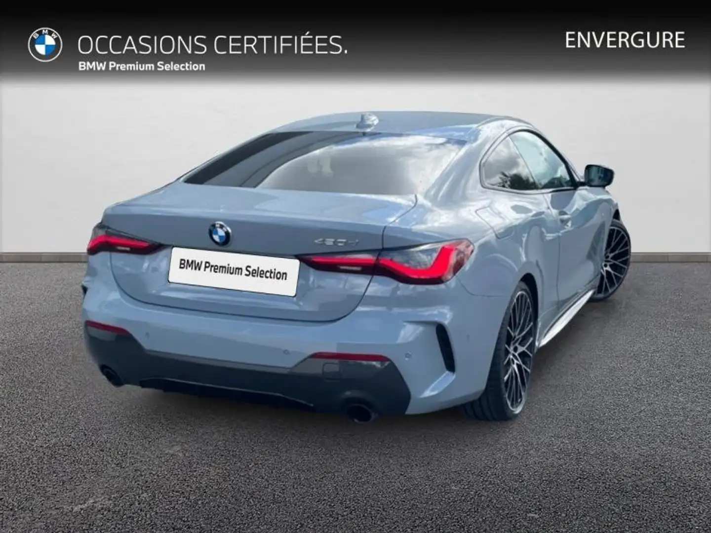 BMW 420 420dA 190ch M Sport Gris - 2