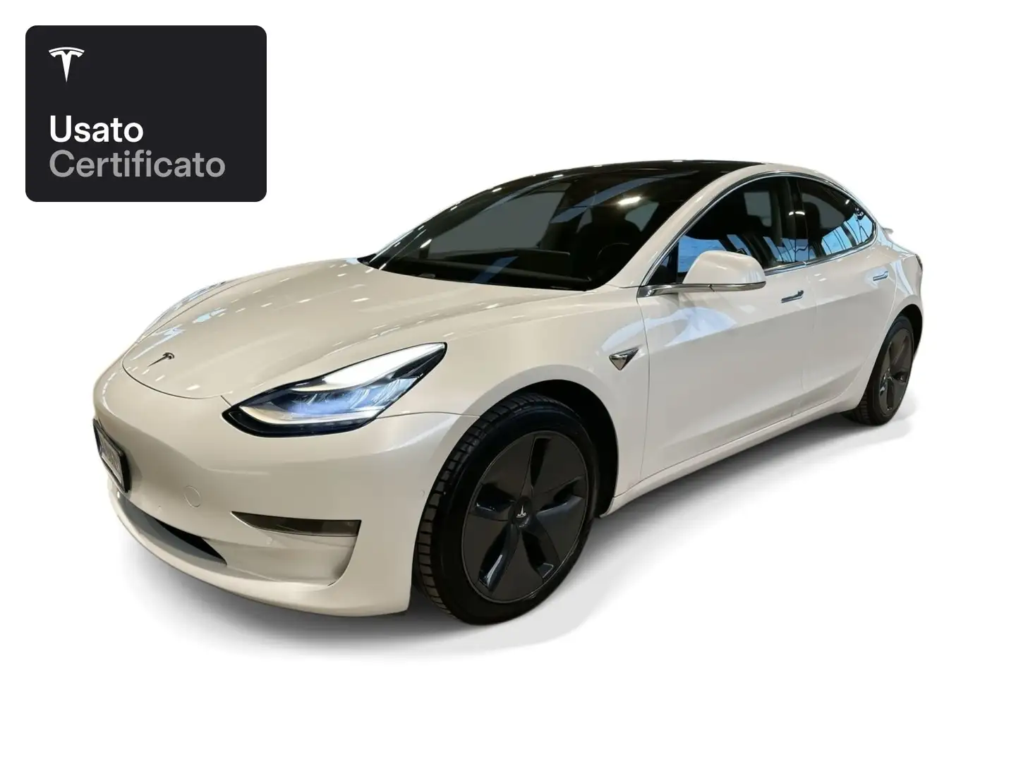 Tesla Model 3 Long Range AWD Blanc - 1