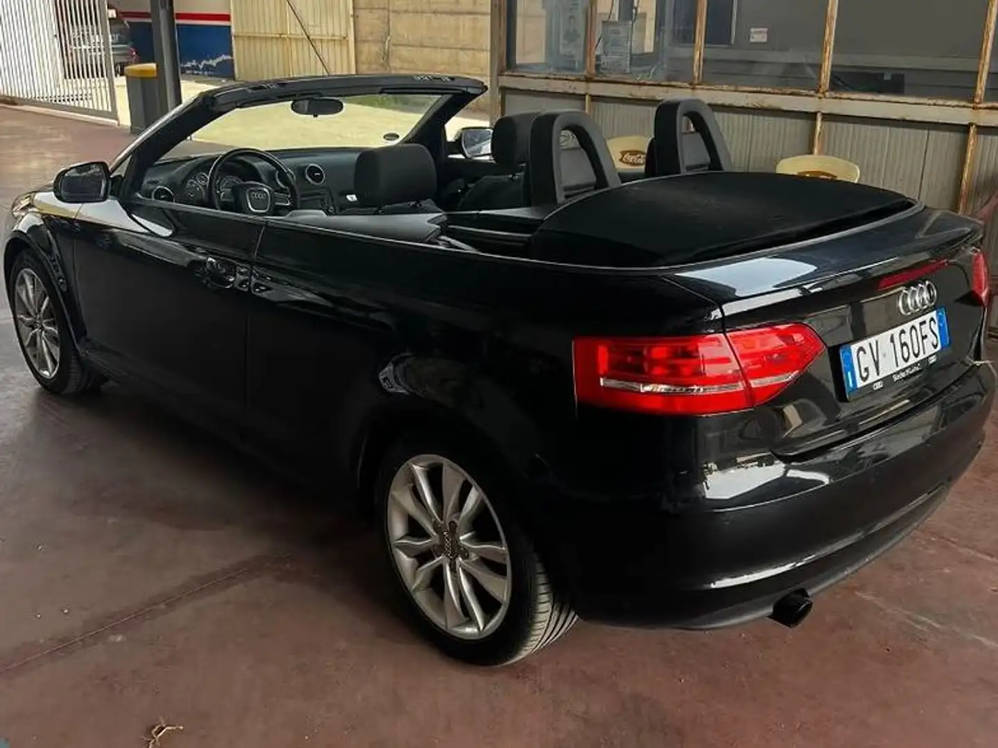 Audi A3 A3 II 2008 Cabrio 1.2 tfsi 105cv Nero - 2