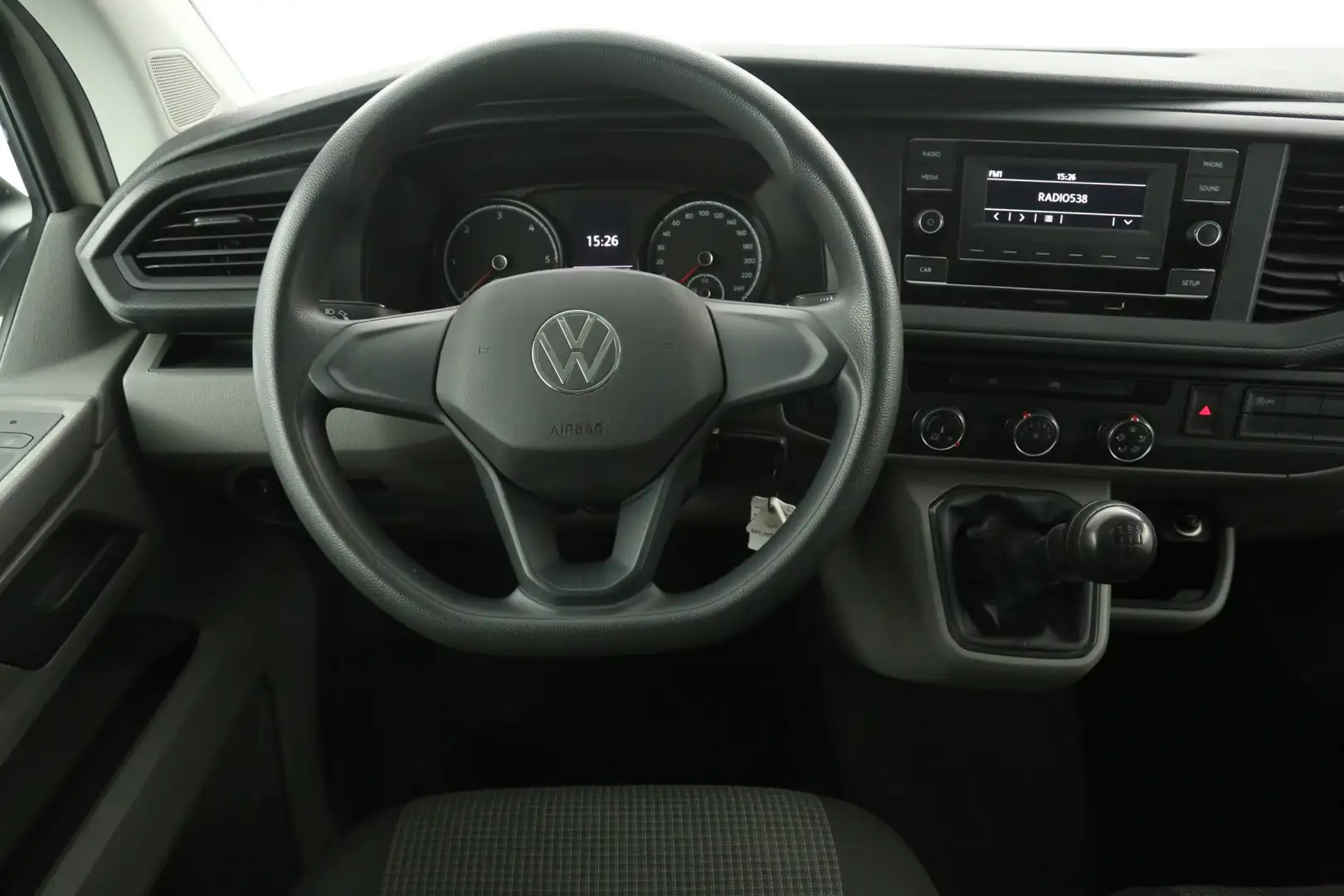 Volkswagen T6.1 Transporter 2.0 TDI 150PK L2H1 | Ascot Grey | Airco | 3 Zits | Beige - 2